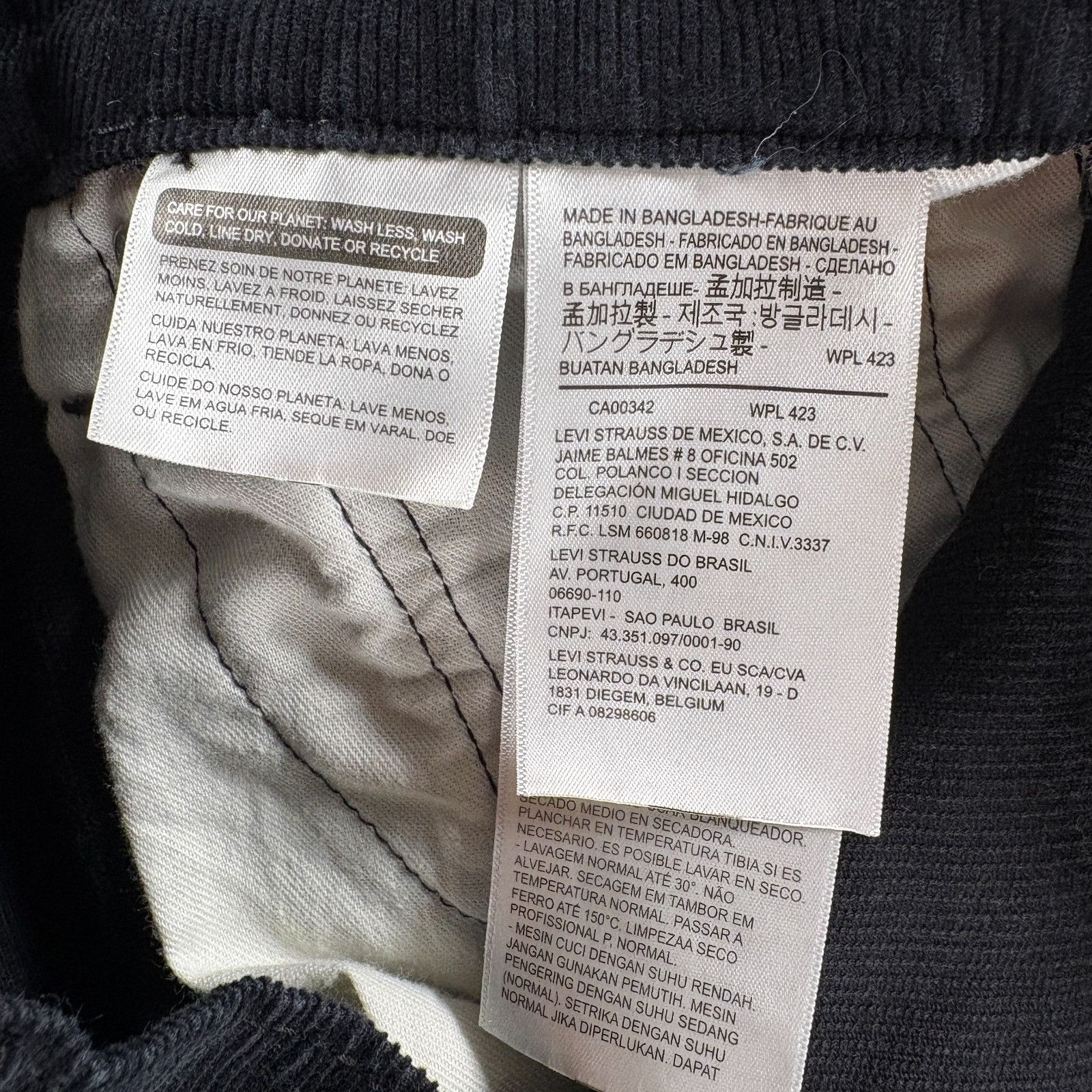 Levi's Levi’s 511 Black Corduroy Pants Men 32x32 Slim Fit Stretch M Size US 32 / EU 48 - 7 Thumbnail