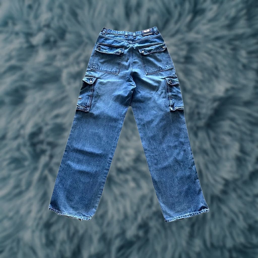 Vintage VINTAGE Wu Wear Jeans Wu Tang Hip Hop Baggy Cargo Denim 90s 30x32 Men Blue Baggy 5-Pocket Size US 30 / EU 46 - 1 Thumbnail