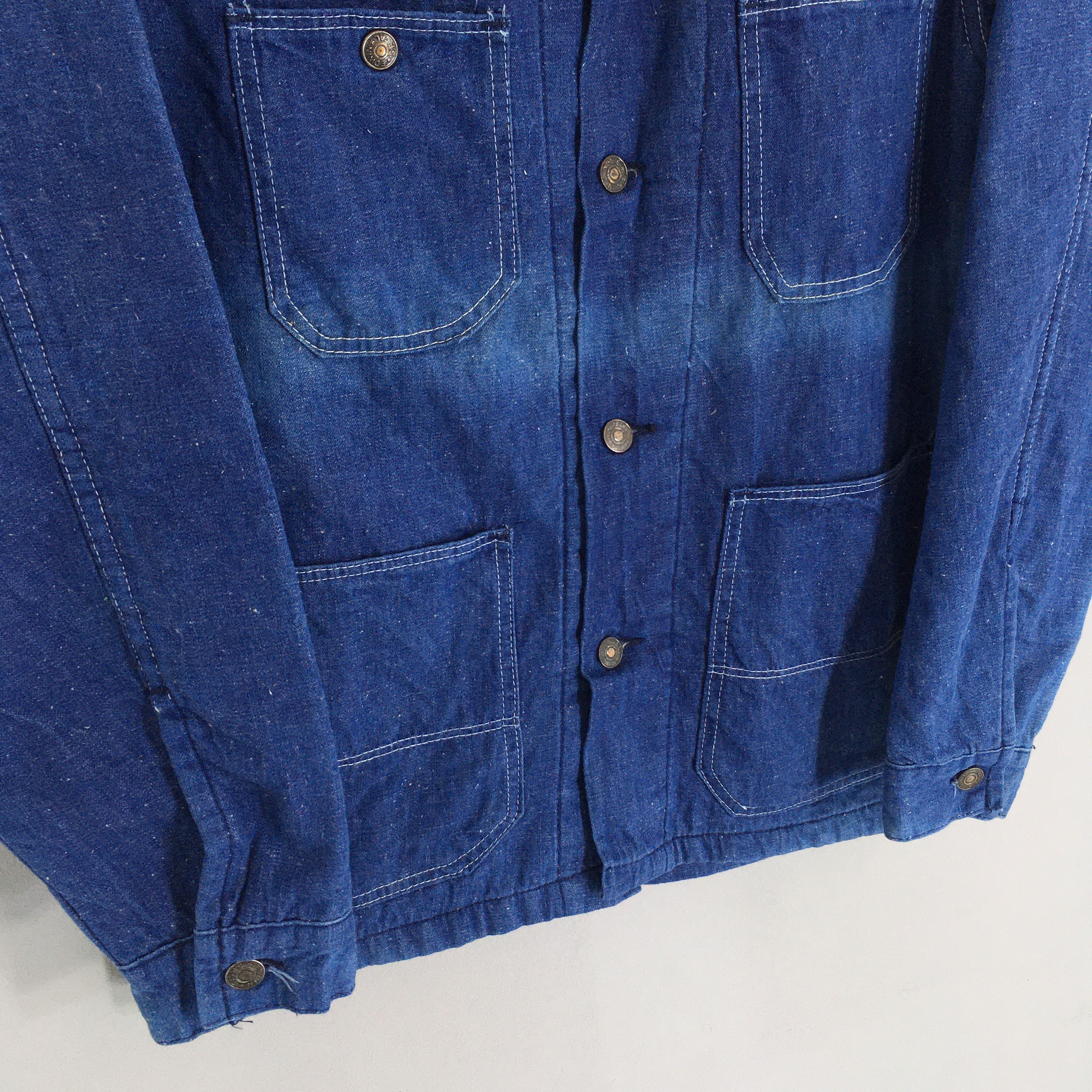 Japanese Brand × Vintage Vintage 80s Edwin Ranch And Western Workers Jacket Small Size US S / EU 44-46 / 1 - 4 Thumbnail