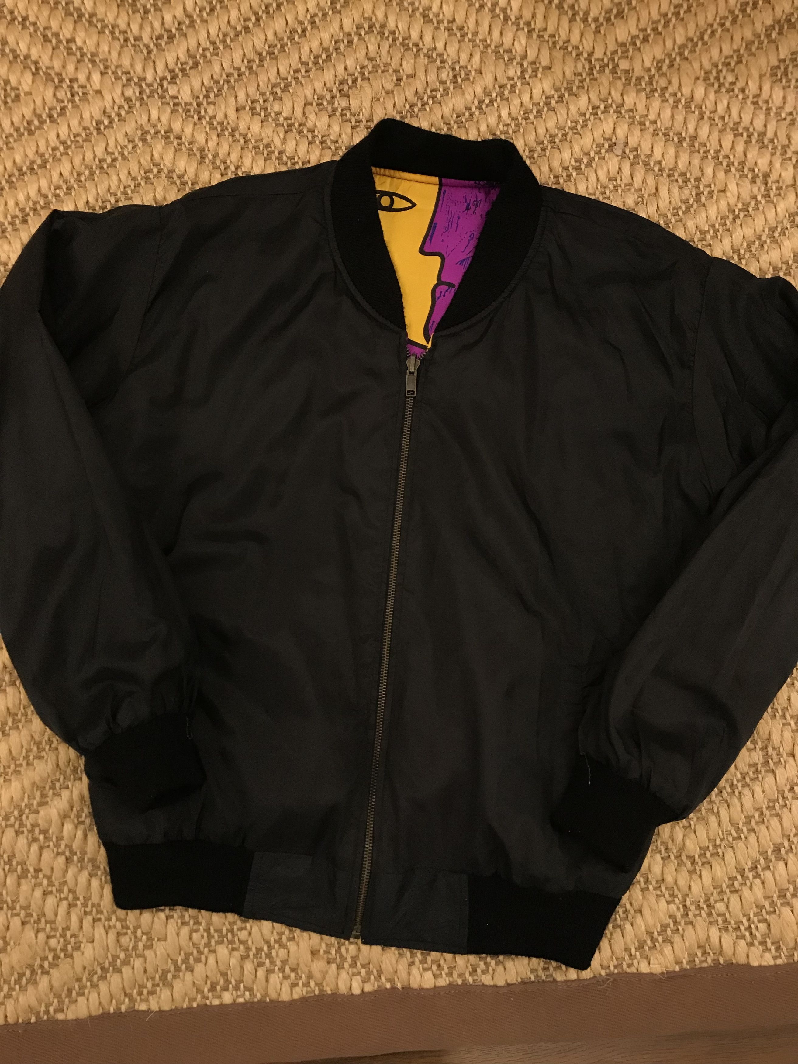 Paloma Picasso Vintage Picasso Silky Bomber Jacket Reversible Size US L / EU 52-54 / 3 - 11 Thumbnail