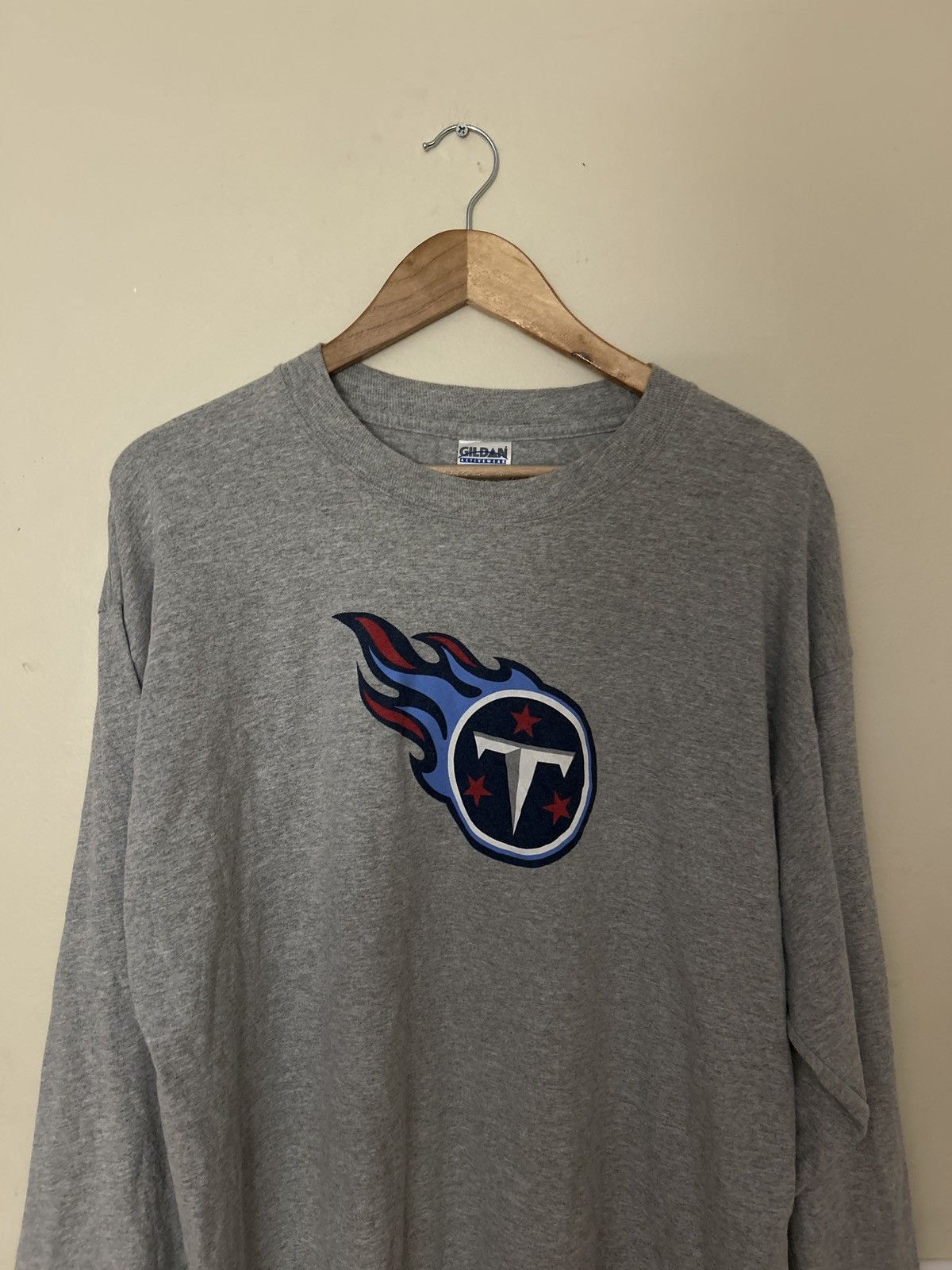 Vintage Gildan Tennessee titans long sleeve shirt Size US XL / EU 56 / 4 - 3 Thumbnail