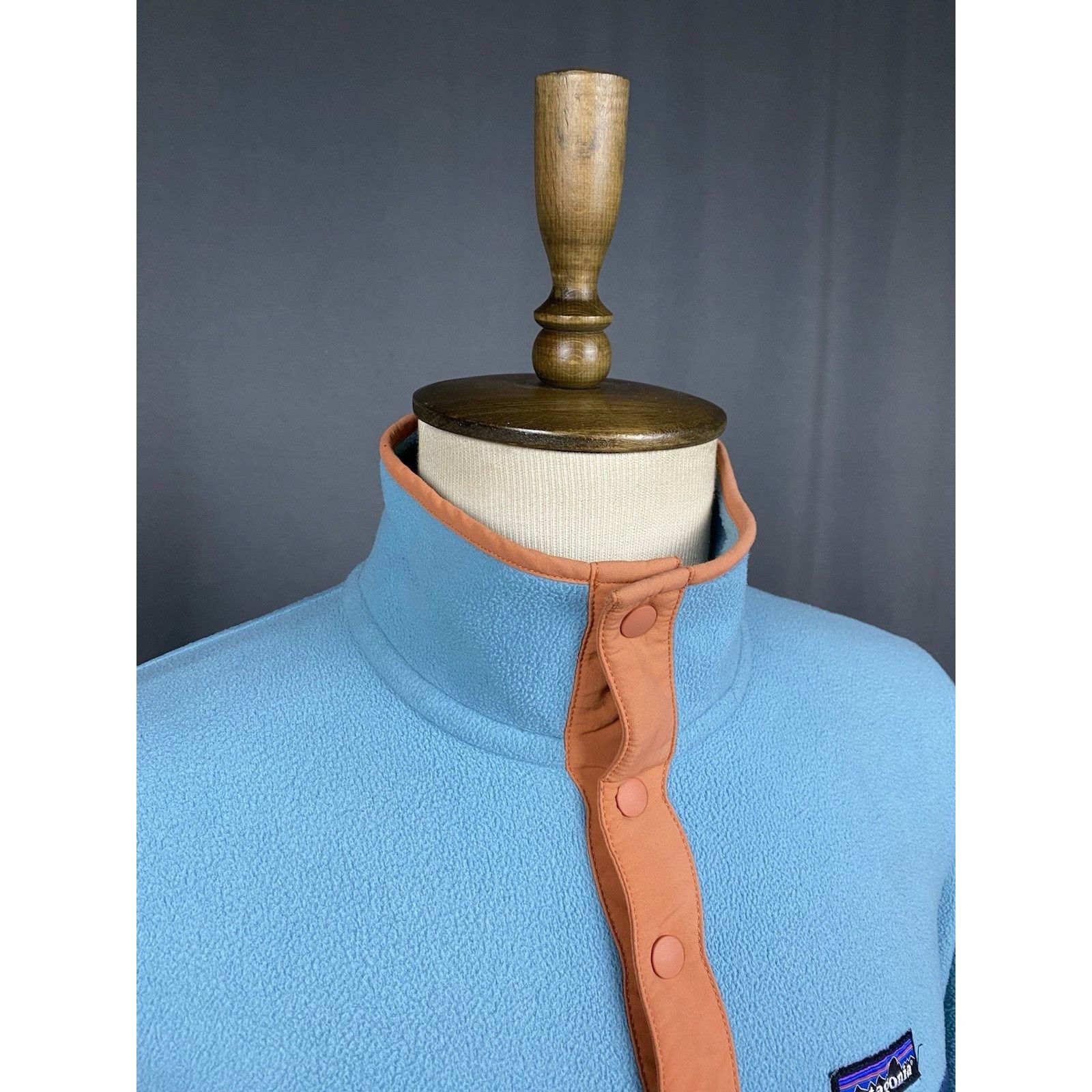 Patagonia Patagonia Men's Blue Fleeced High Neck Sweater Size M Size US M / EU 48-50 / 2 - 6 Thumbnail