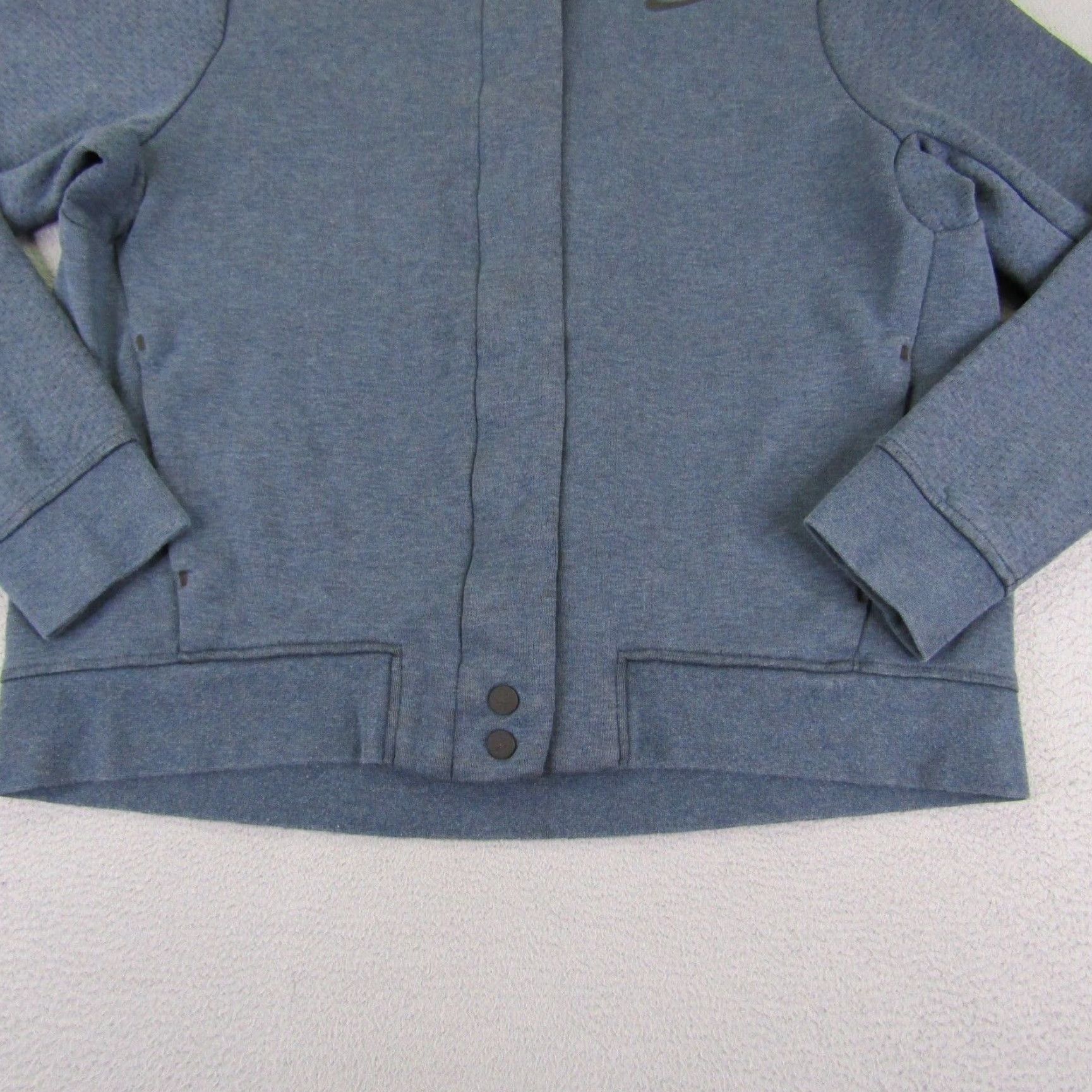 Nike VINTAGE Nike Destroyer Jacket Womens Large Blue Full Zip Pockets Track Athletic Outerwear Mens? Wait. Size L / US 10 / IT 46 - 4 Thumbnail