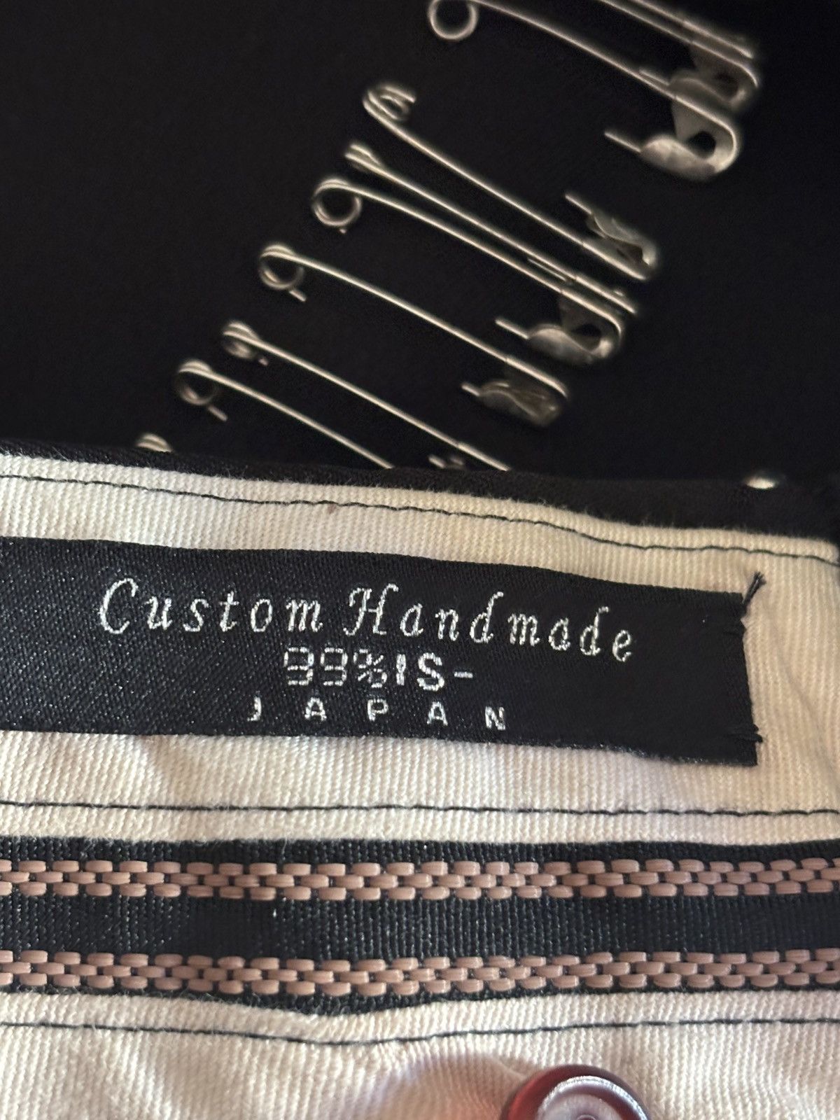 Comme des Garcons Homme Plus Comme des Garçons Homme Plus stud & safetypin trousers Size US 32 / EU 48 - 9 Thumbnail