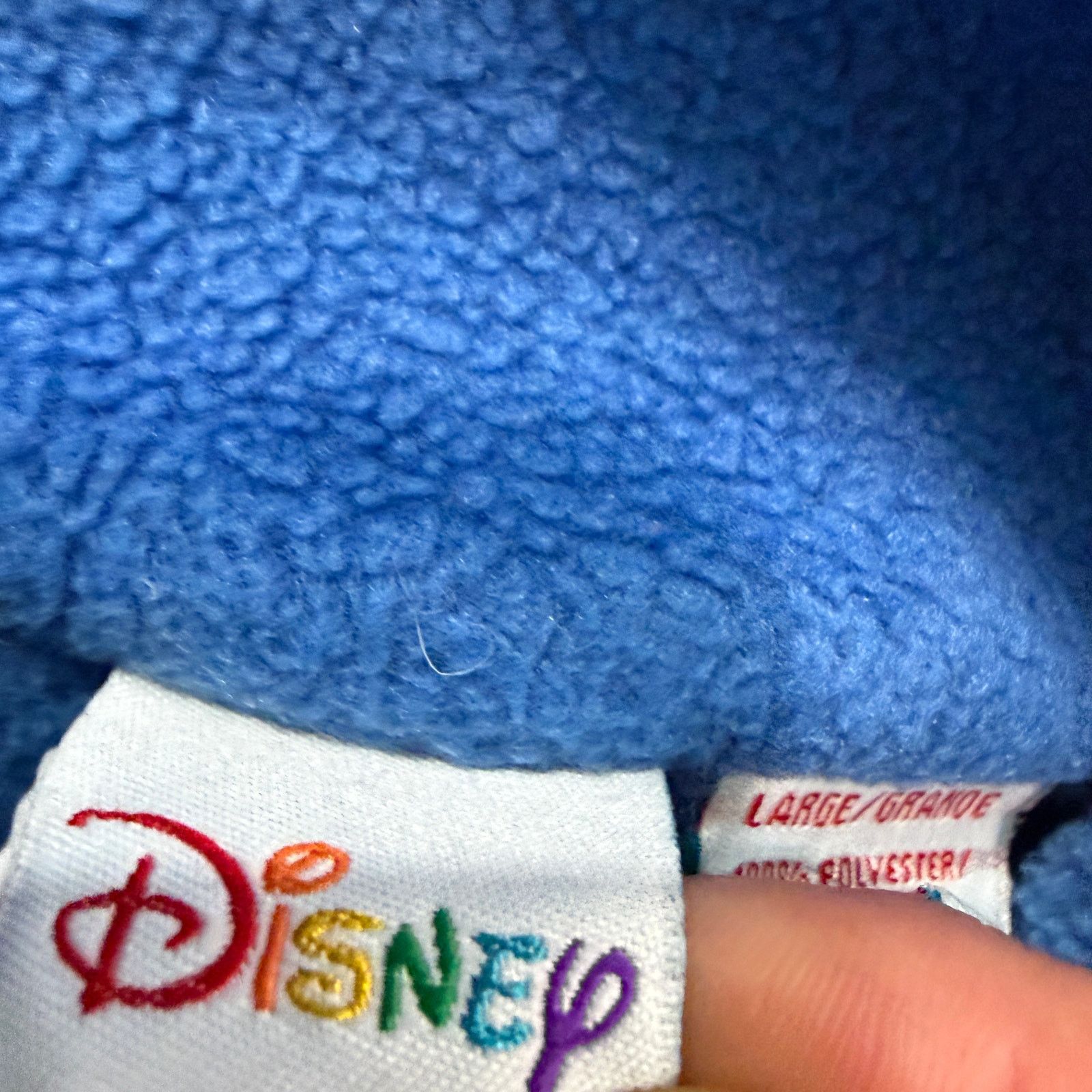 Disney Vintage Disney Eeyore Fleece Sweatshirt Women's Large Blue Size L / US 10 / IT 46 - 5 Thumbnail