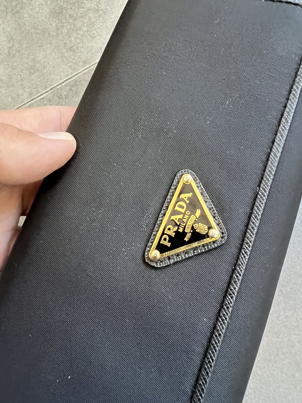 Prada Prada Tessuto nylon logo wallet Size ONE SIZE - 4 Thumbnail