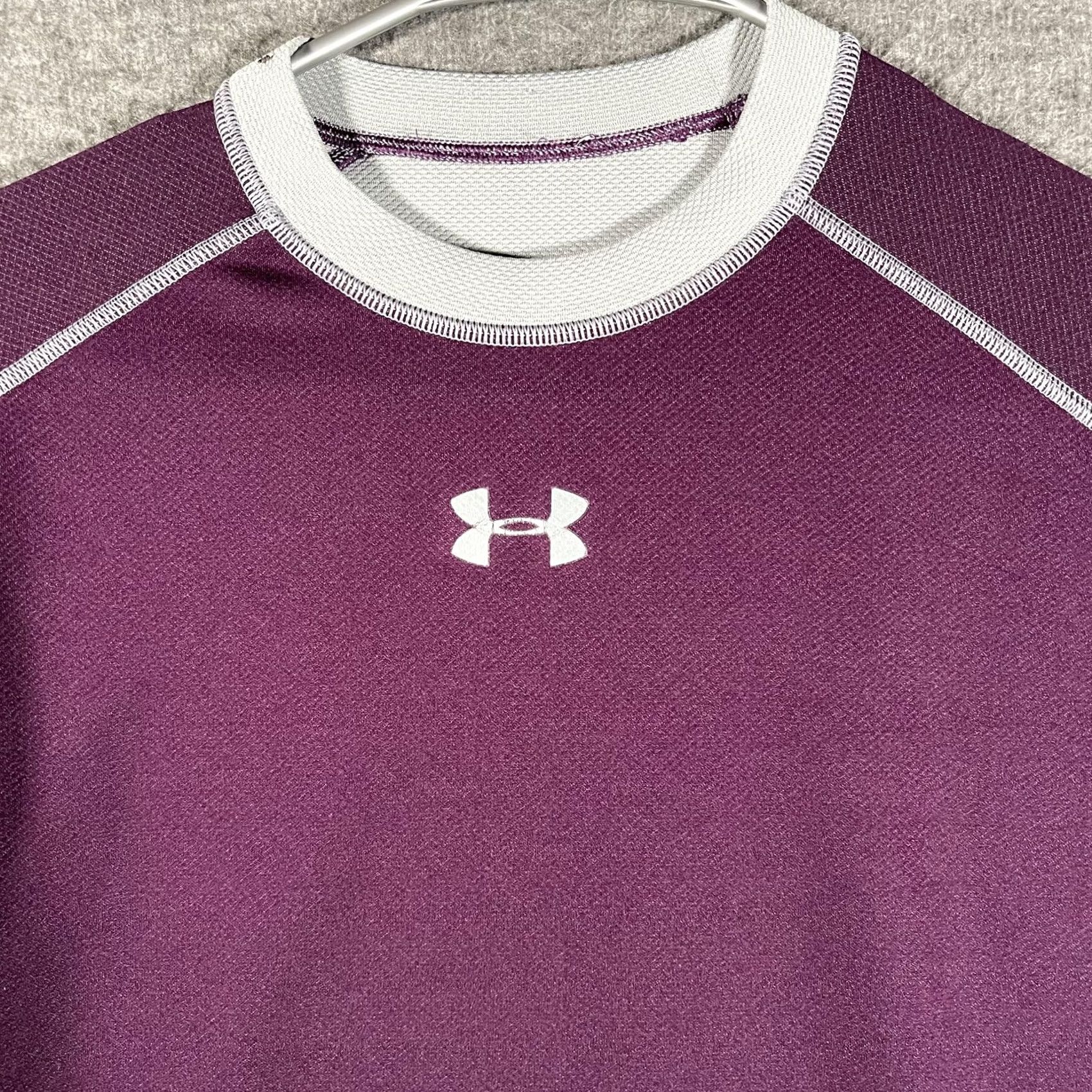 Under Armour Under Armour Shirt Mens S Purple Long Sleeve Reversible Performance shirt Size US S / EU 44-46 / 1 - 2 Thumbnail