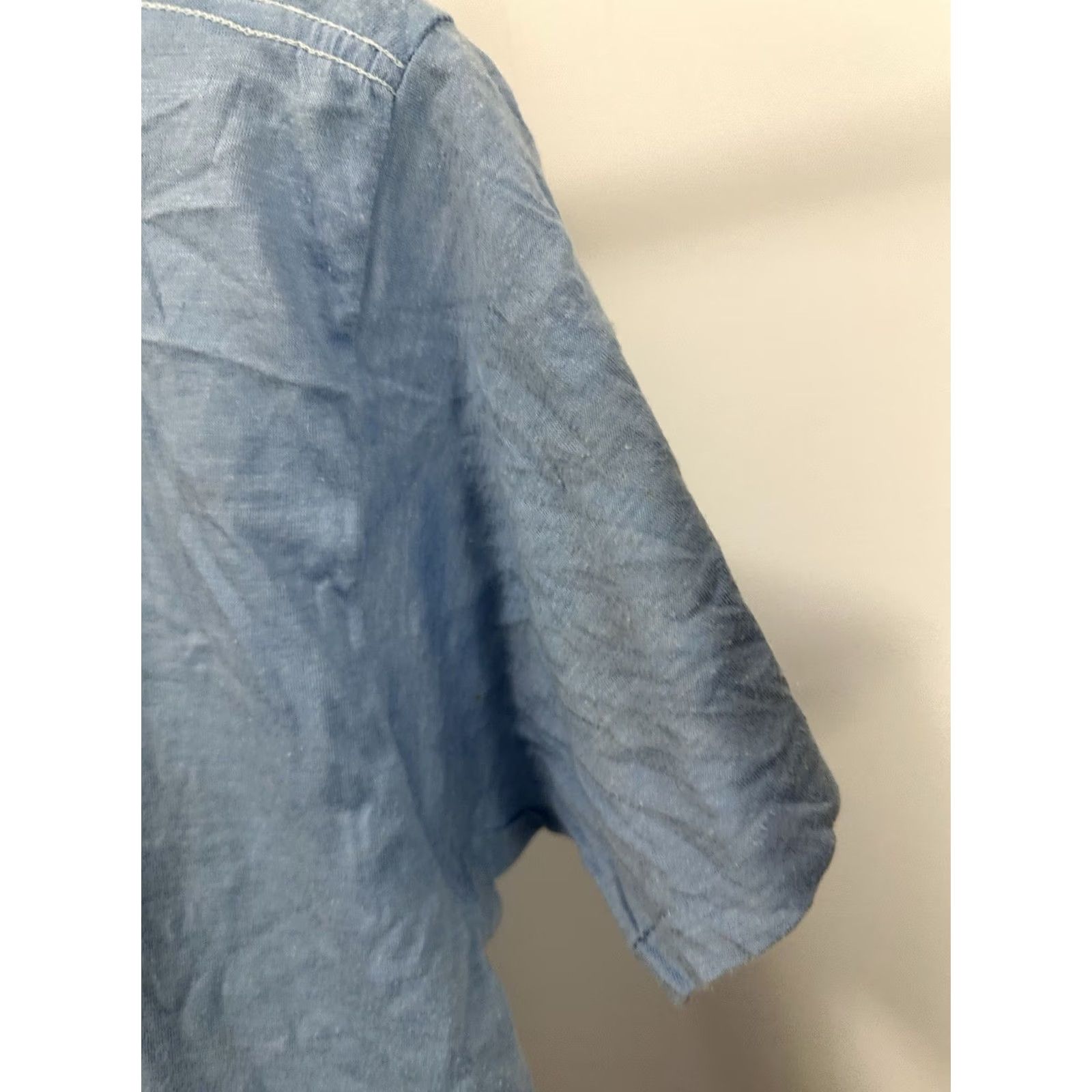 Vintage VTG 70s Nuthatch Paper Thin Burnout Worn Blue Sh T-Shirt Size L Mens Size US L / EU 52-54 / 3 - 7 Thumbnail