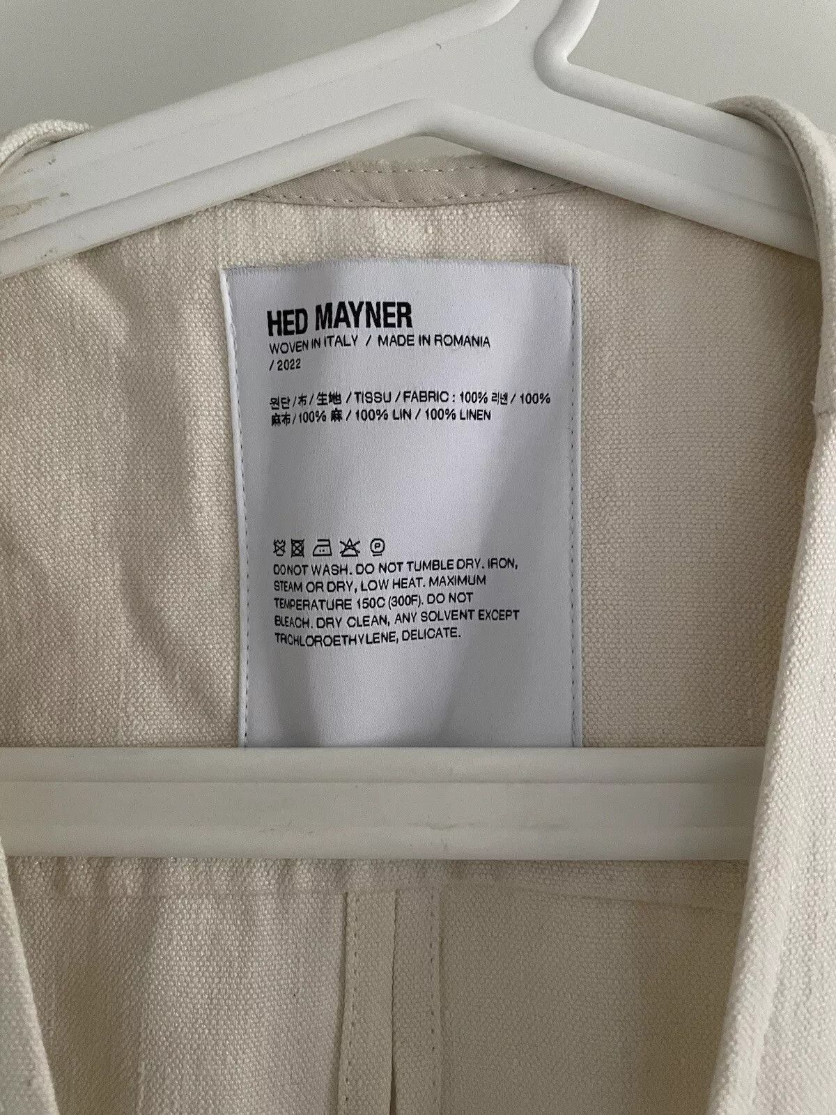 Hed Mayner SS22 Cargo Vest Size US XS / EU 42 / 0 - 4 Thumbnail
