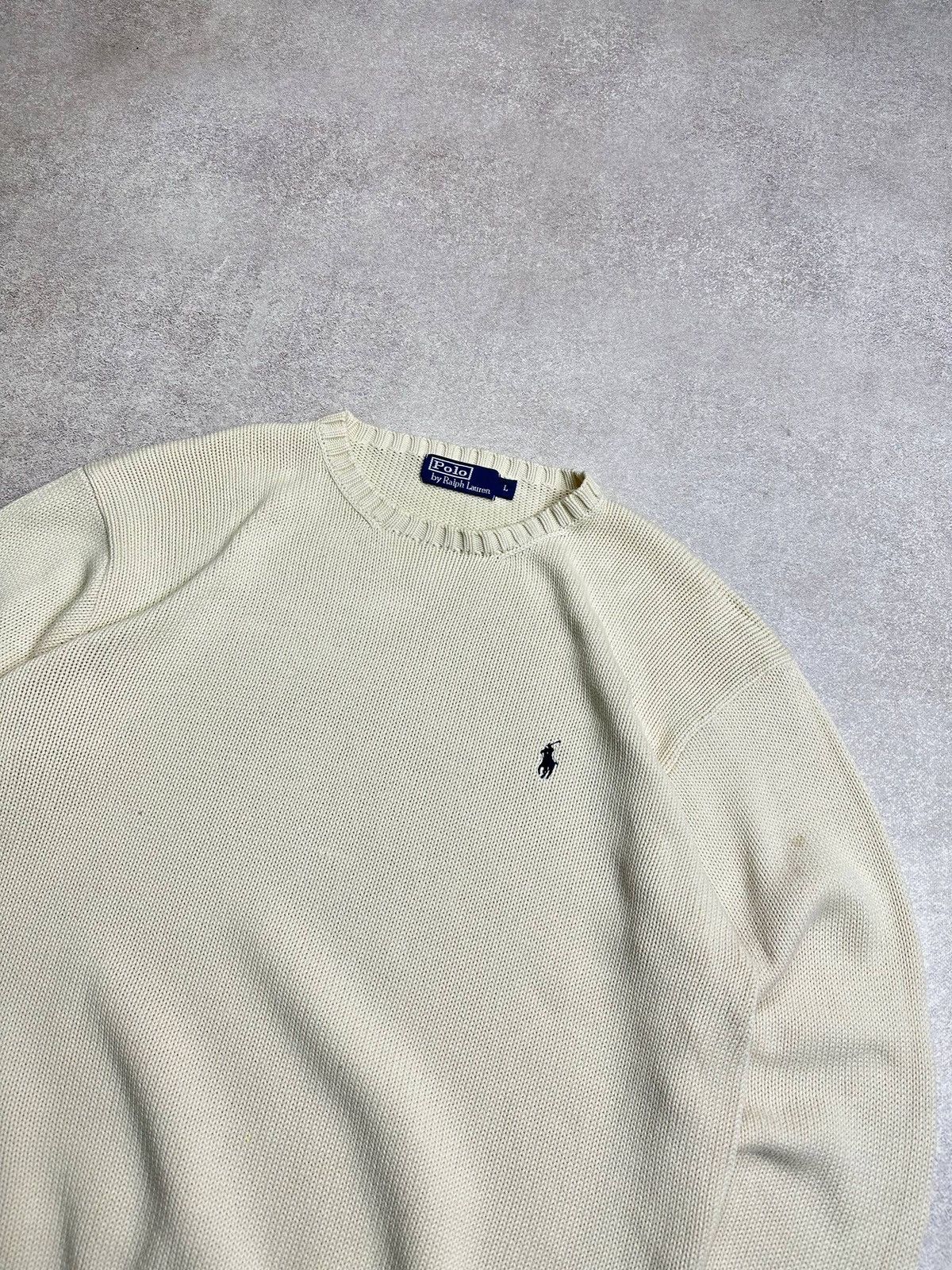 Polo Ralph Lauren Vintage Polo Ralph Lauren Knit Mens Old Money Sweater Rare L Size US L / EU 52-54 / 3 - 2 Thumbnail