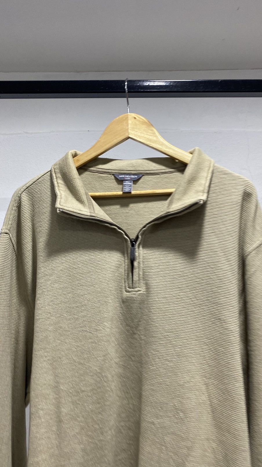 Japanese Brand × Vintage Vintage Halfzipper Sweatshirt 90s Size US XXL / EU 58 / 5 - 4 Thumbnail