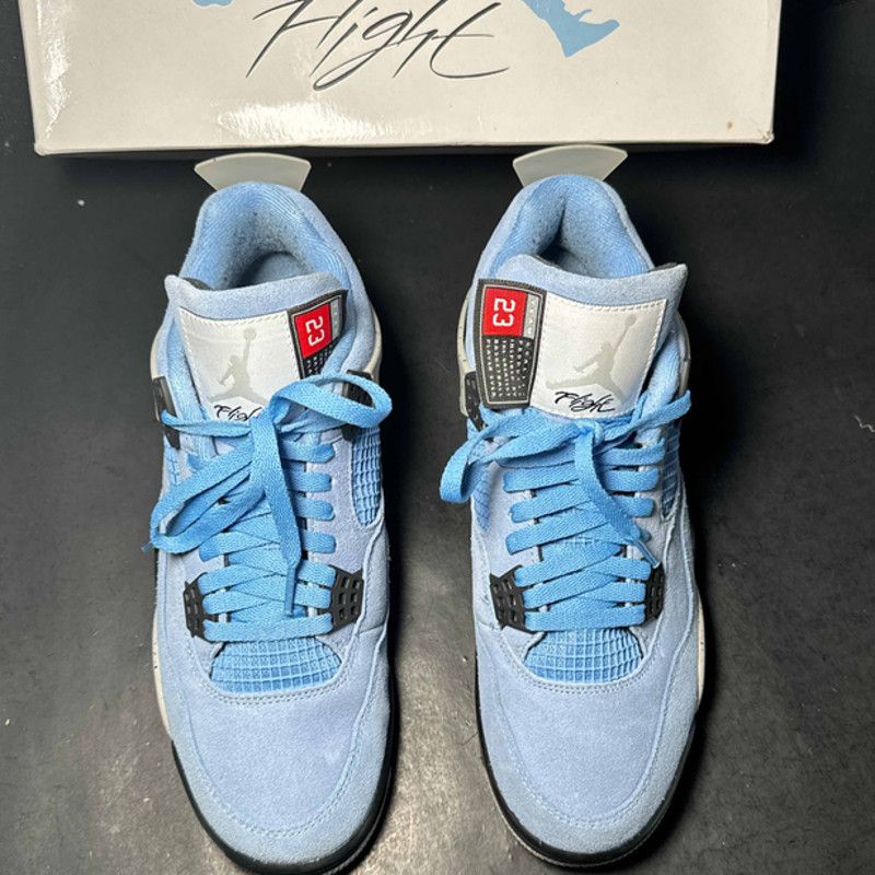 image of Air Jordan 4 Retro 'university Blue' Shoe Size 10M, Men's