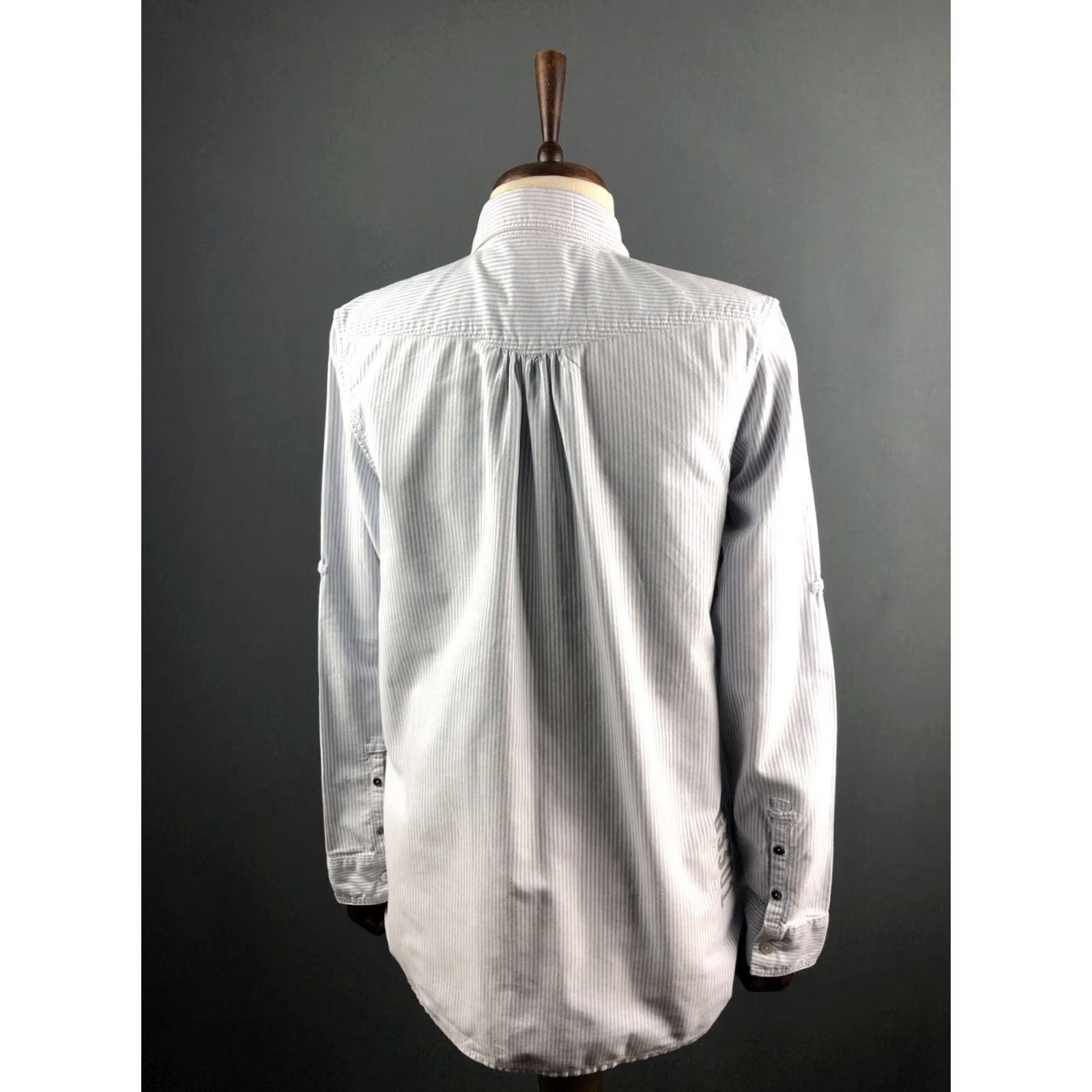 G-Star G-Star Shirt Women's M Striped White Gray Size M / US 6-8 / IT 42-44 - 3 Thumbnail