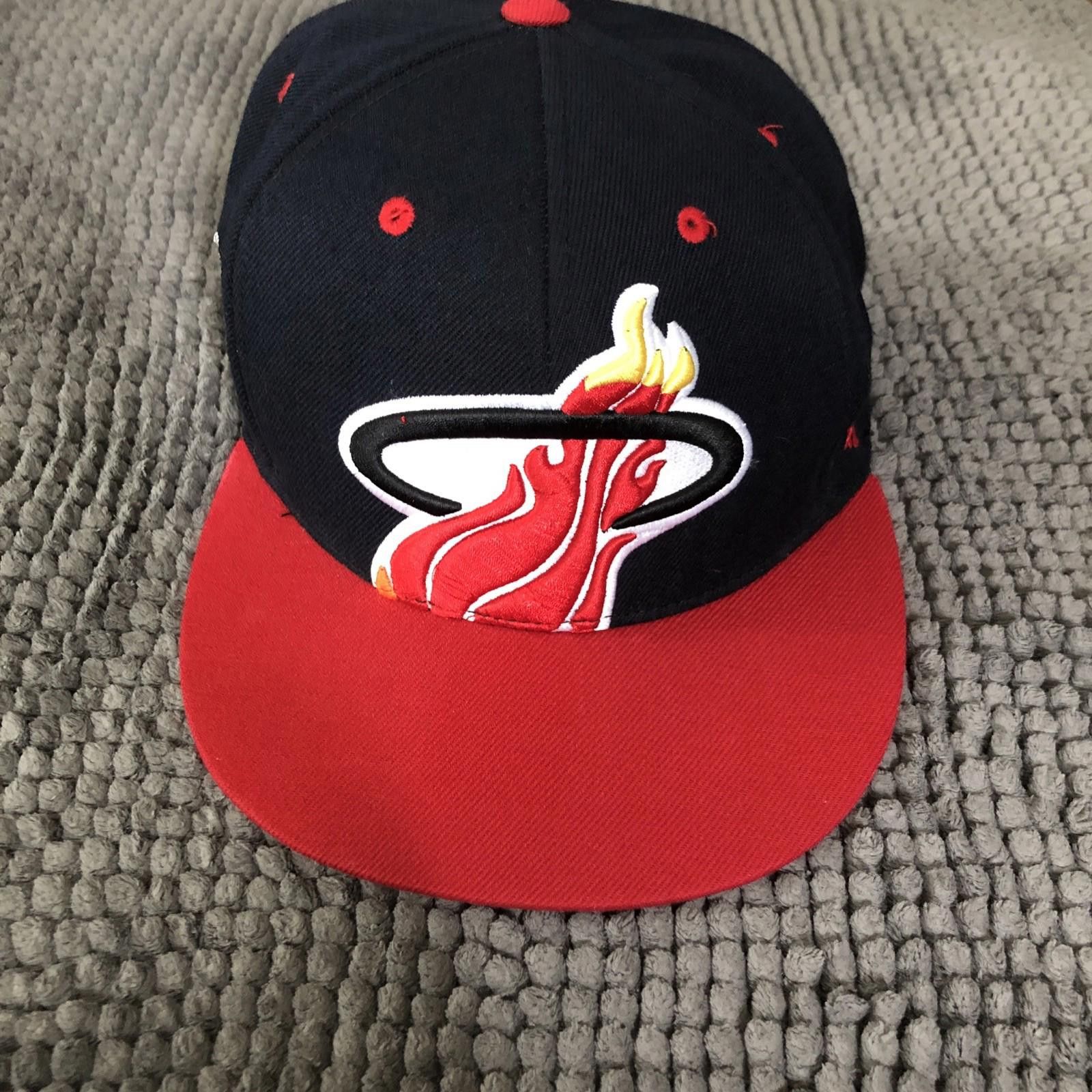 47 NBA '47 Brand Hardwood Classics Miami Heat Men's OSFA Hat Size ONE SIZE - 1 Thumbnail