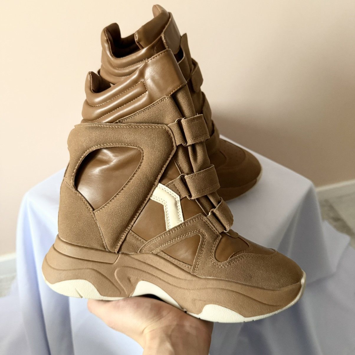 Isabel Marant Unbranded Like Isabel Marant Bekett Wedge Sneakers Shoes Size US 10 / IT 40 - 8 Thumbnail