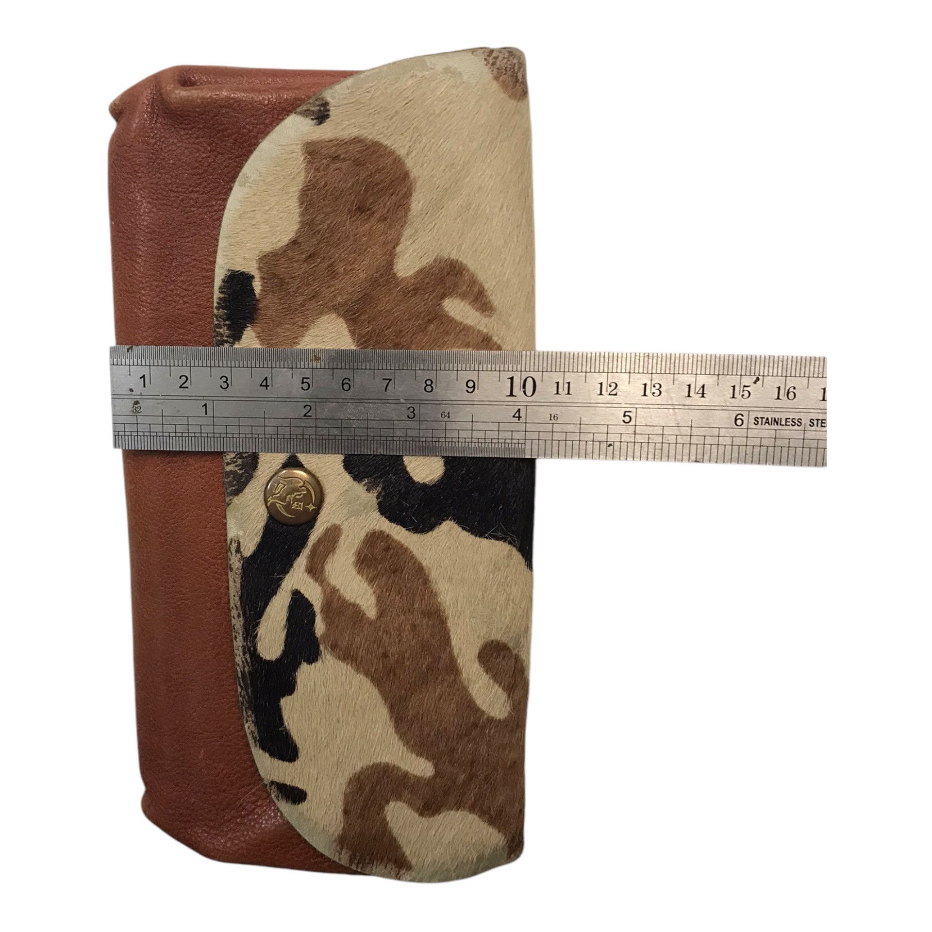 Hysteric Glamour × Japanese Brand × Vintage Kissora Fur Long wallet Leather Size ONE SIZE - 8 Thumbnail