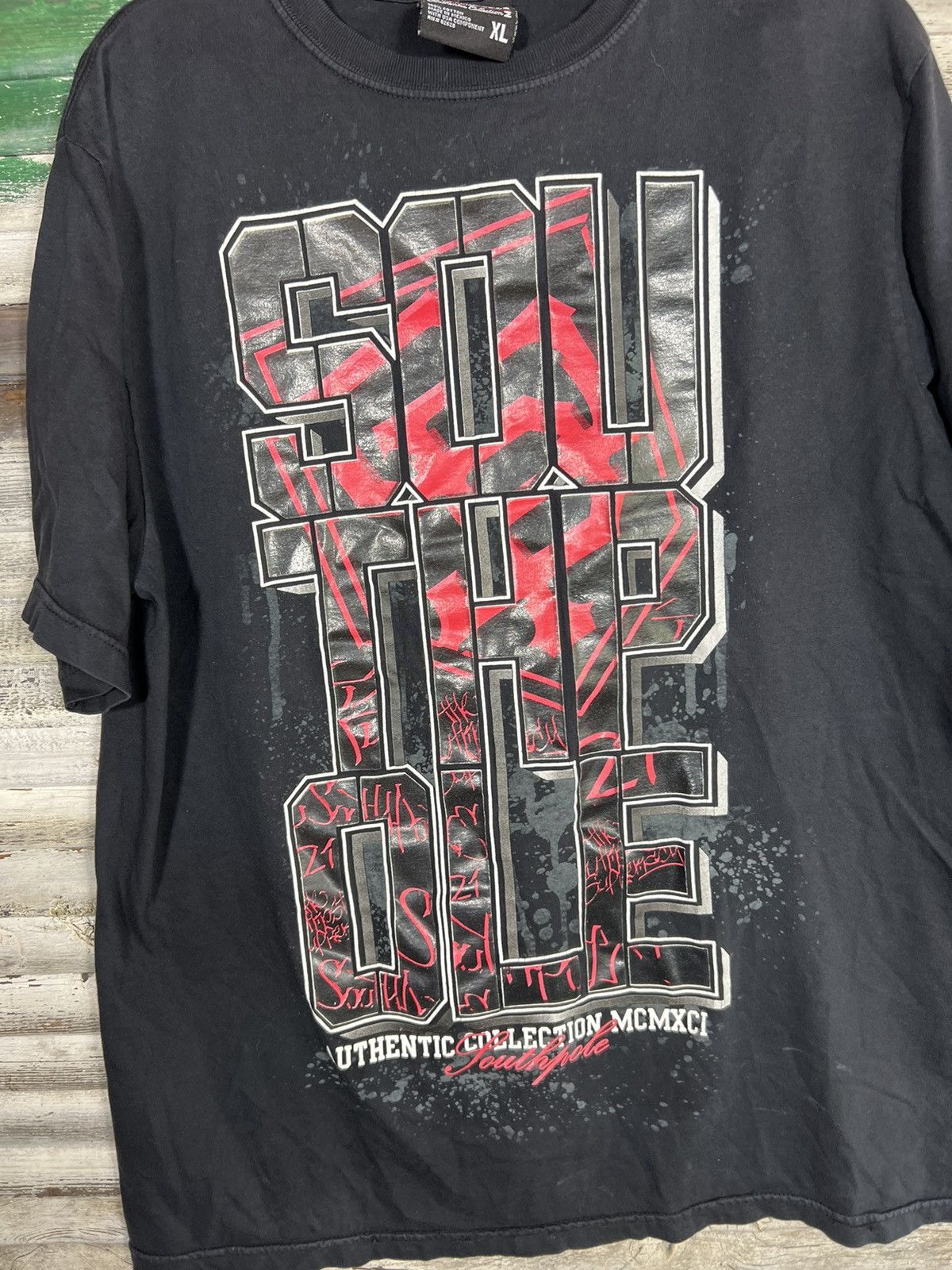 Southpole × Vintage Vintage Southpole Shirt Size US XL / EU 56 / 4 - 2 Thumbnail