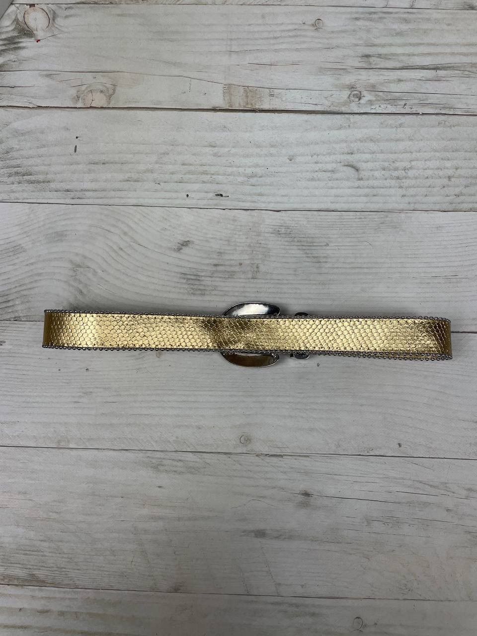 Other Vintage B B Simon Style Belt Leather Rhinestone Punk Y2K Size ONE SIZE - 10 Thumbnail