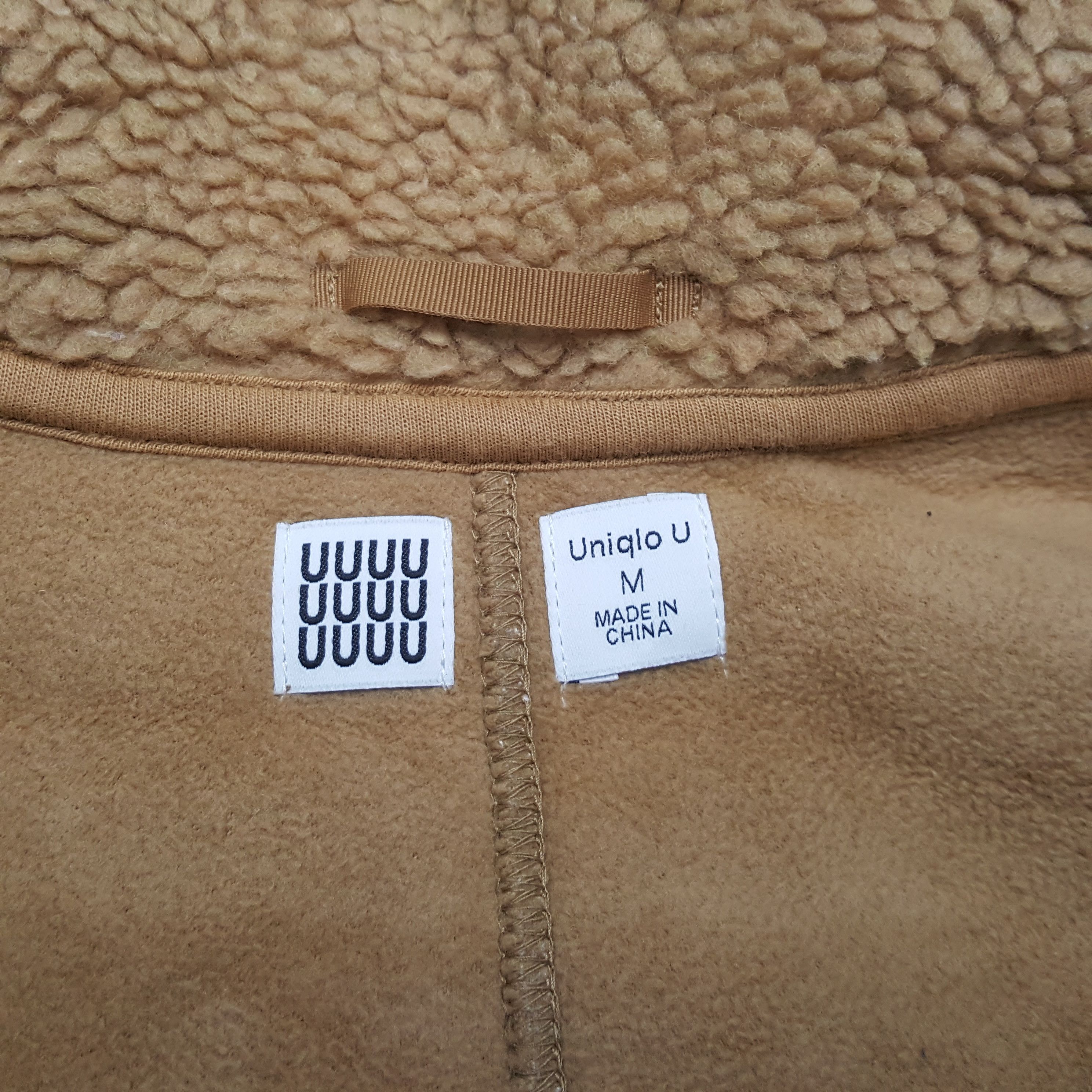 Japanese Brand × Uniqlo × Vintage Vintage Uniqlo Japanese Fashion Brand Sherpa Jacket c283n21 Size US M / EU 48-50 / 2 - 4 Thumbnail