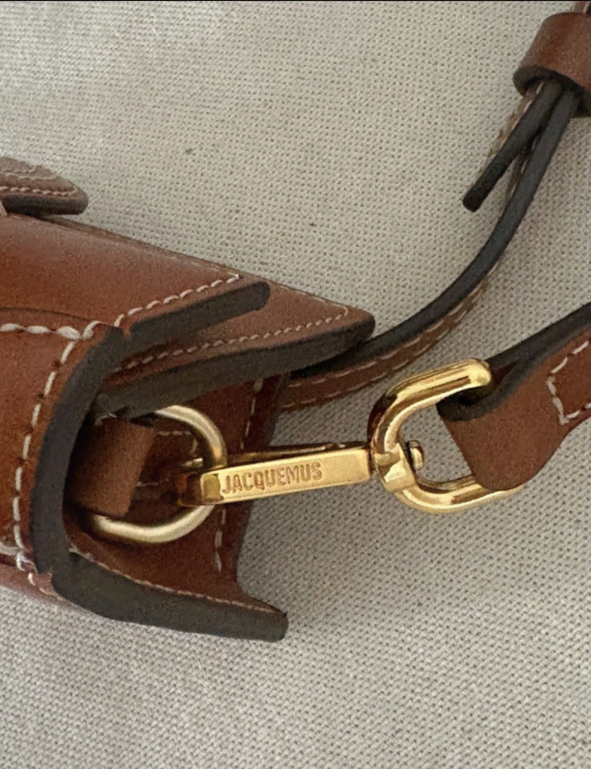Jacquemus jacquemus Le Petit Bambino Satchel leather bag Size ONE SIZE - 6 Thumbnail