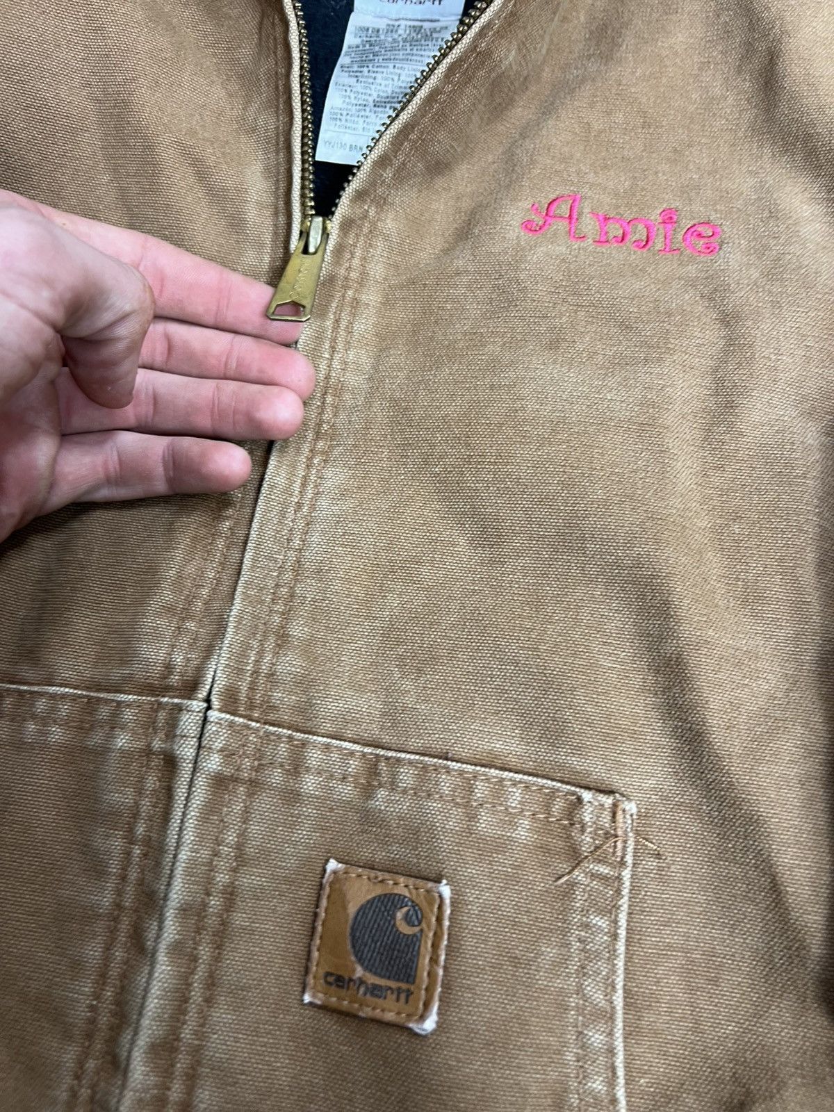 Carhartt vtg 90s carhartt active active detroit type jacket y2k Size US S / EU 44-46 / 1 - 8 Thumbnail