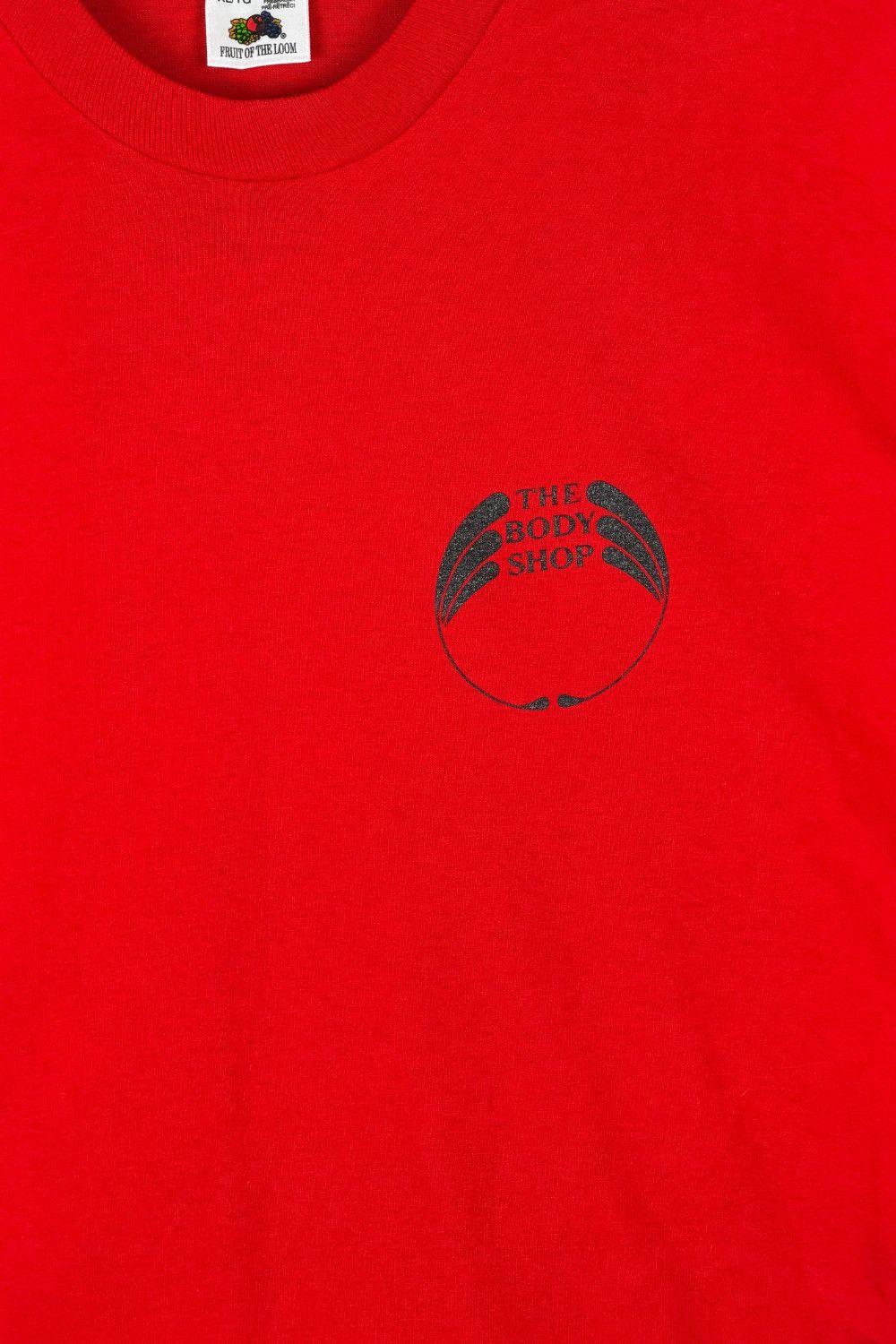 Fruit Of The Loom Vintage 90s The Body Shop Message Graphic T-Shirt Size US XL / EU 56 / 4 - 5 Thumbnail