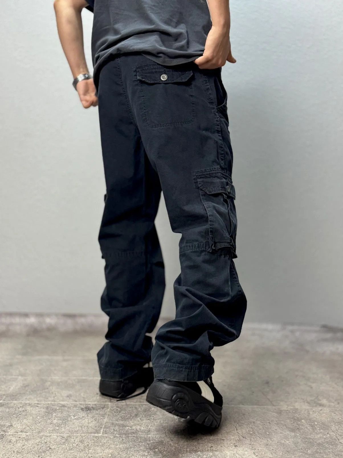 Puma Vintage Cargo Puma Bontage Baggy Japan Tornado y2K diesel Size US 32 / EU 48 - 9 Thumbnail