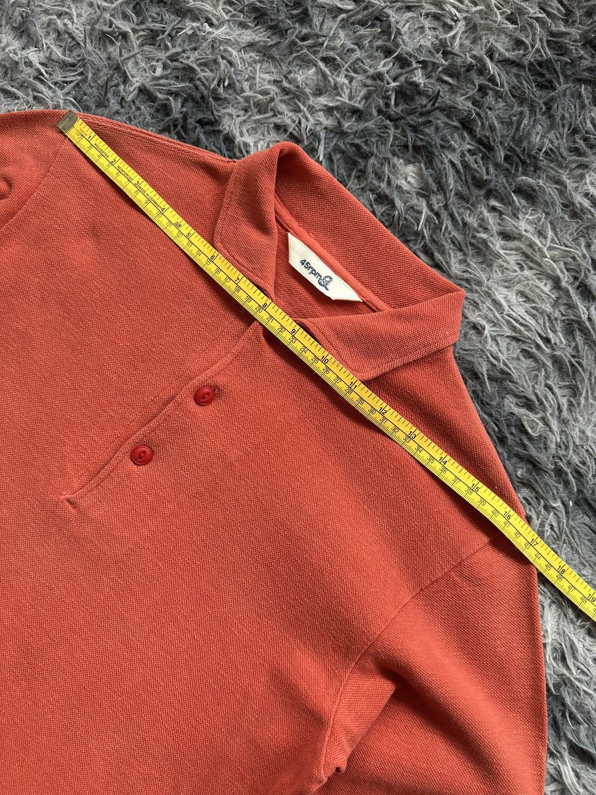 00’s 45RPM polo long sleeve