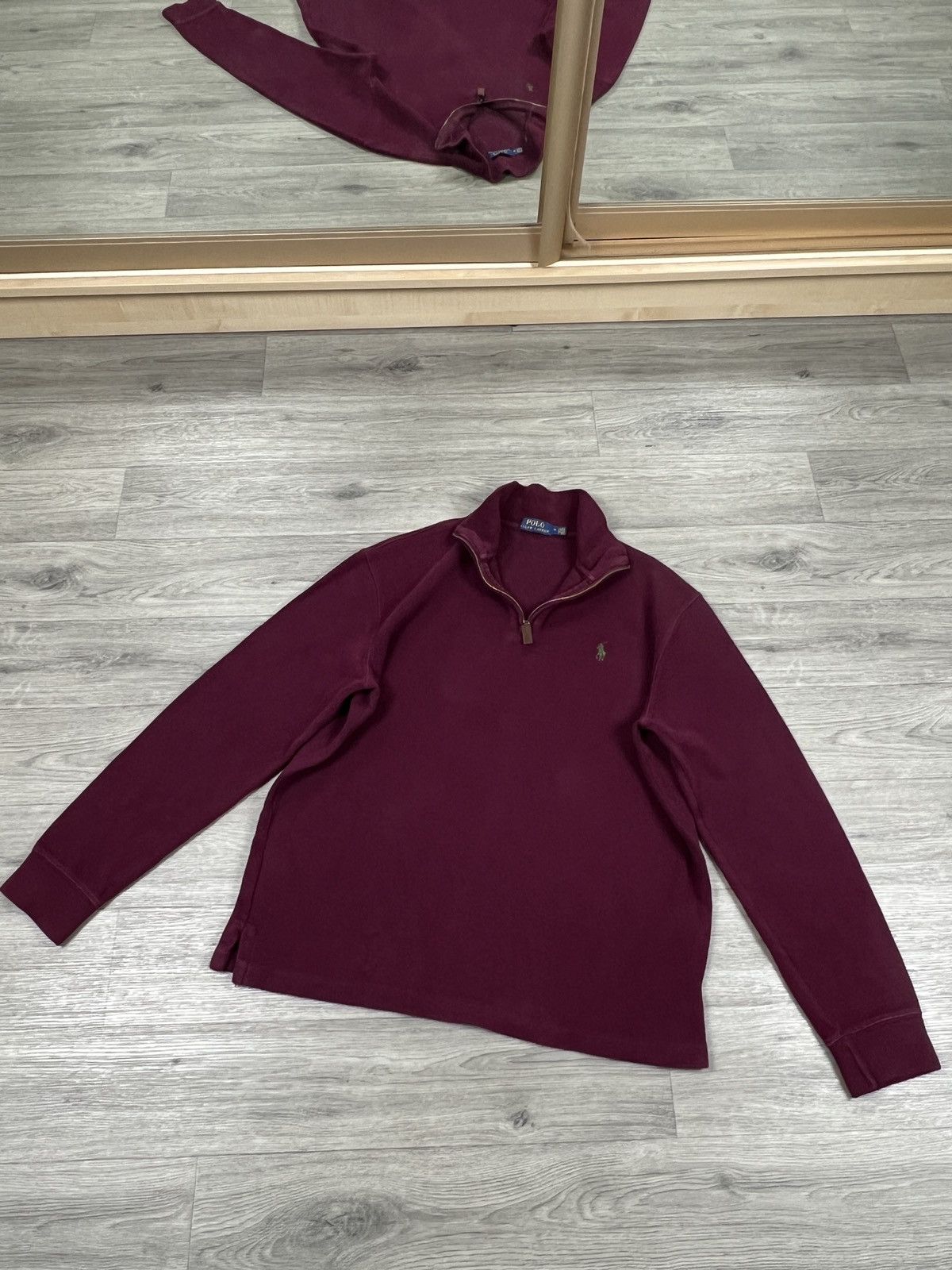Lacoste Polo Ralph Lauren Half Zip Sweatshirt Embroidered Logo Size US M / EU 48-50 / 2 - 5 Thumbnail