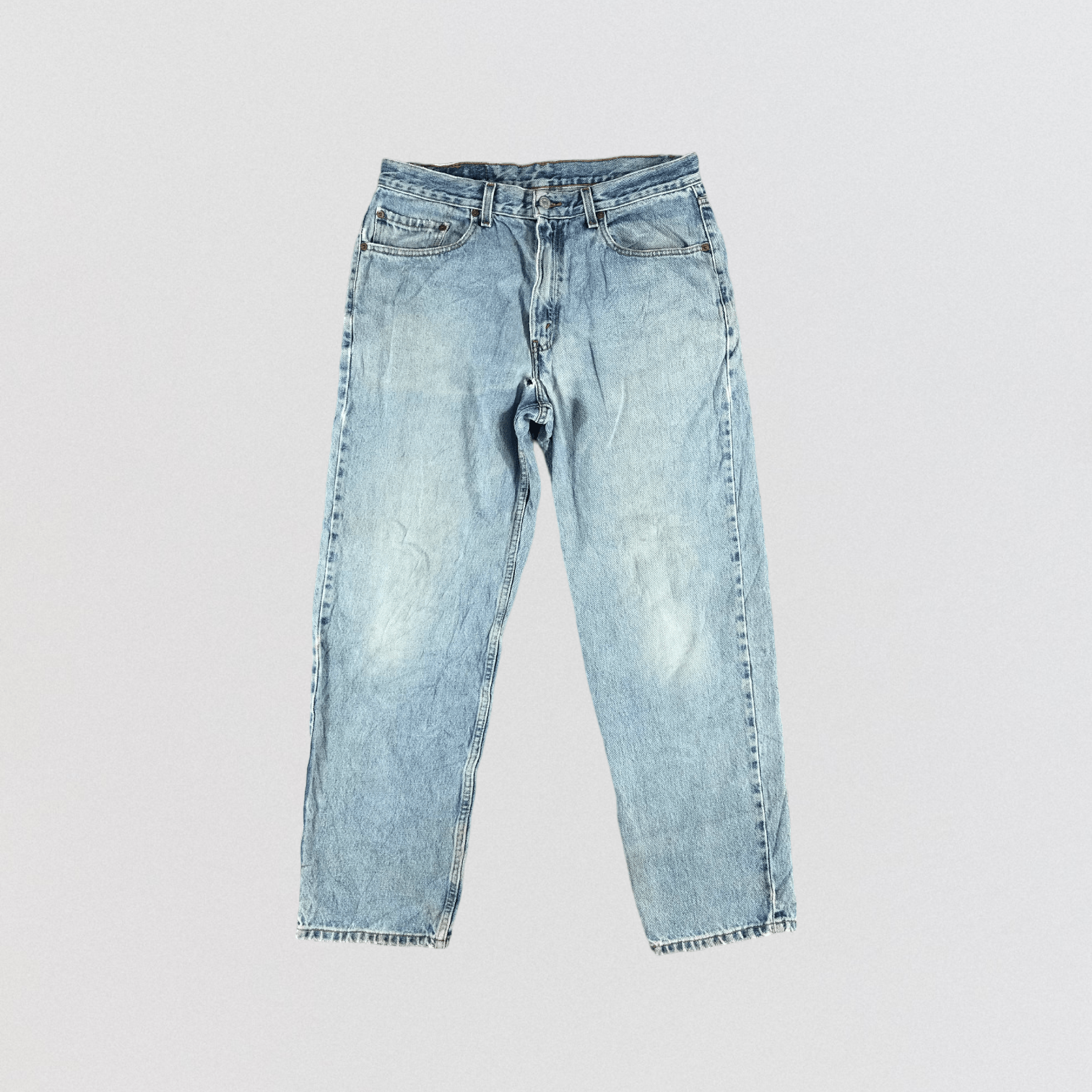 Levi's × Vintage 90s Vintage Blue Wash Levis 550 Jeans-JM2966 Size US 34 / EU 50 - 1 Thumbnail