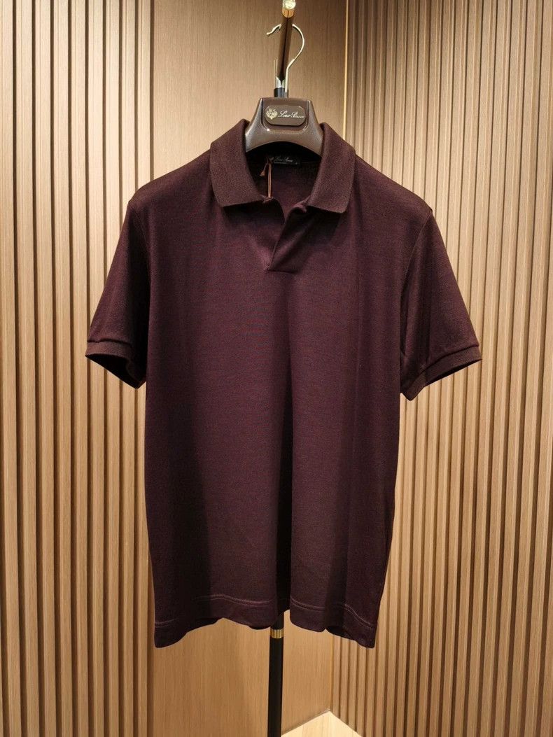 Loro Piana Loro Piana Open Cashmere Silk Polo Shirt Size US S / EU 44-46 / 1 - 1 Thumbnail