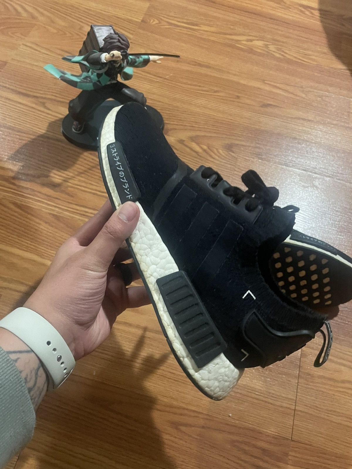 Adidas Adidas NMD R1 Japan Pack Black Size 8.5 Men’s Size US 8.5 / EU 41-42 - 4 Thumbnail
