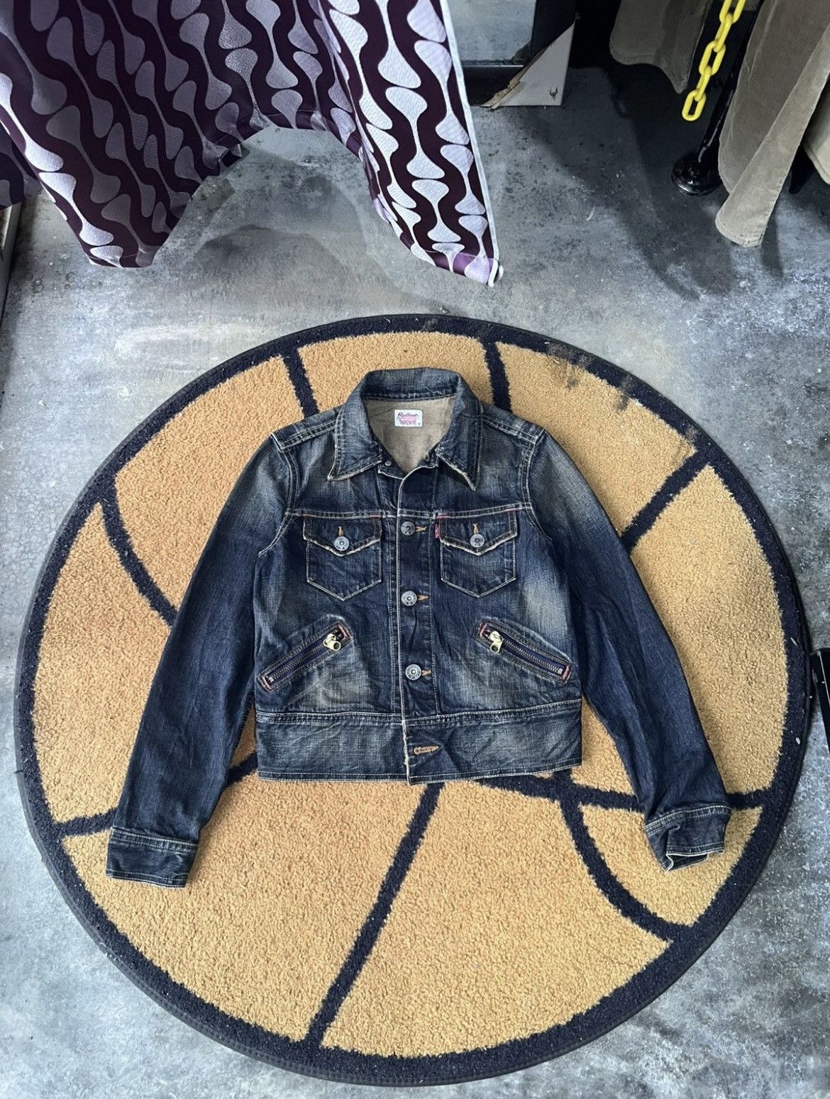 Levi's 🔥Vintage Levis Redloop Denim Jacket Size S / US 4 / IT 40 - 2 Thumbnail