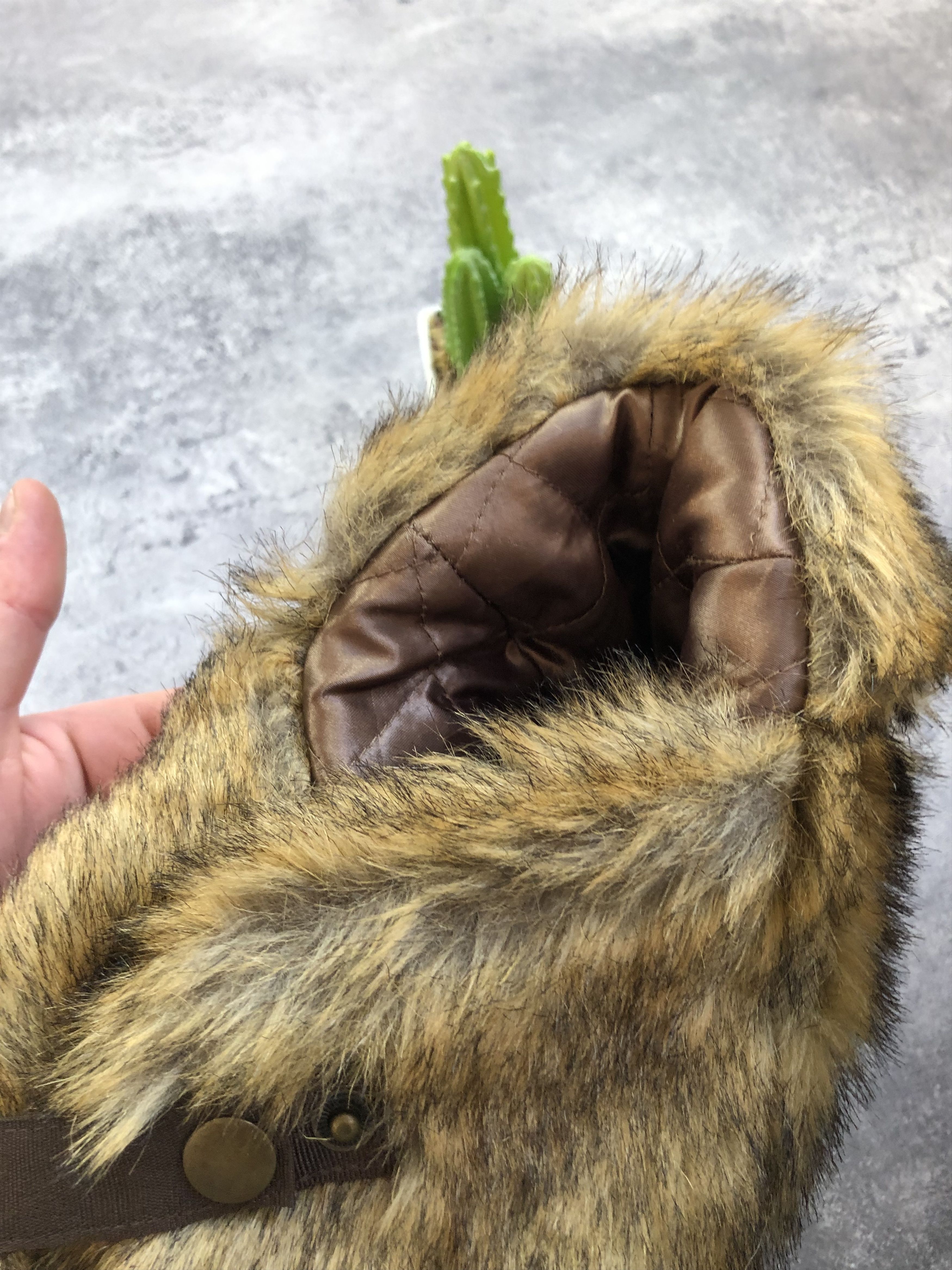 Vintage USHANKA Trapper Full Mohair Brown Hat Japans Streetwear Styl Size ONE SIZE - 6 Thumbnail