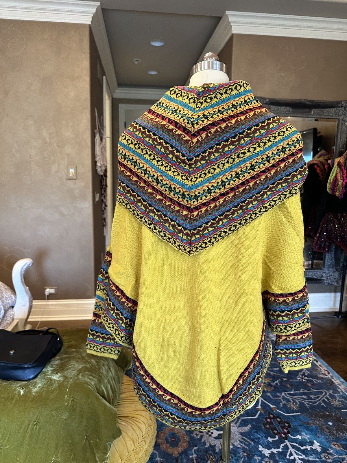 Other Yellow Poncho Size S / US 4 / IT 40 - 2 Thumbnail