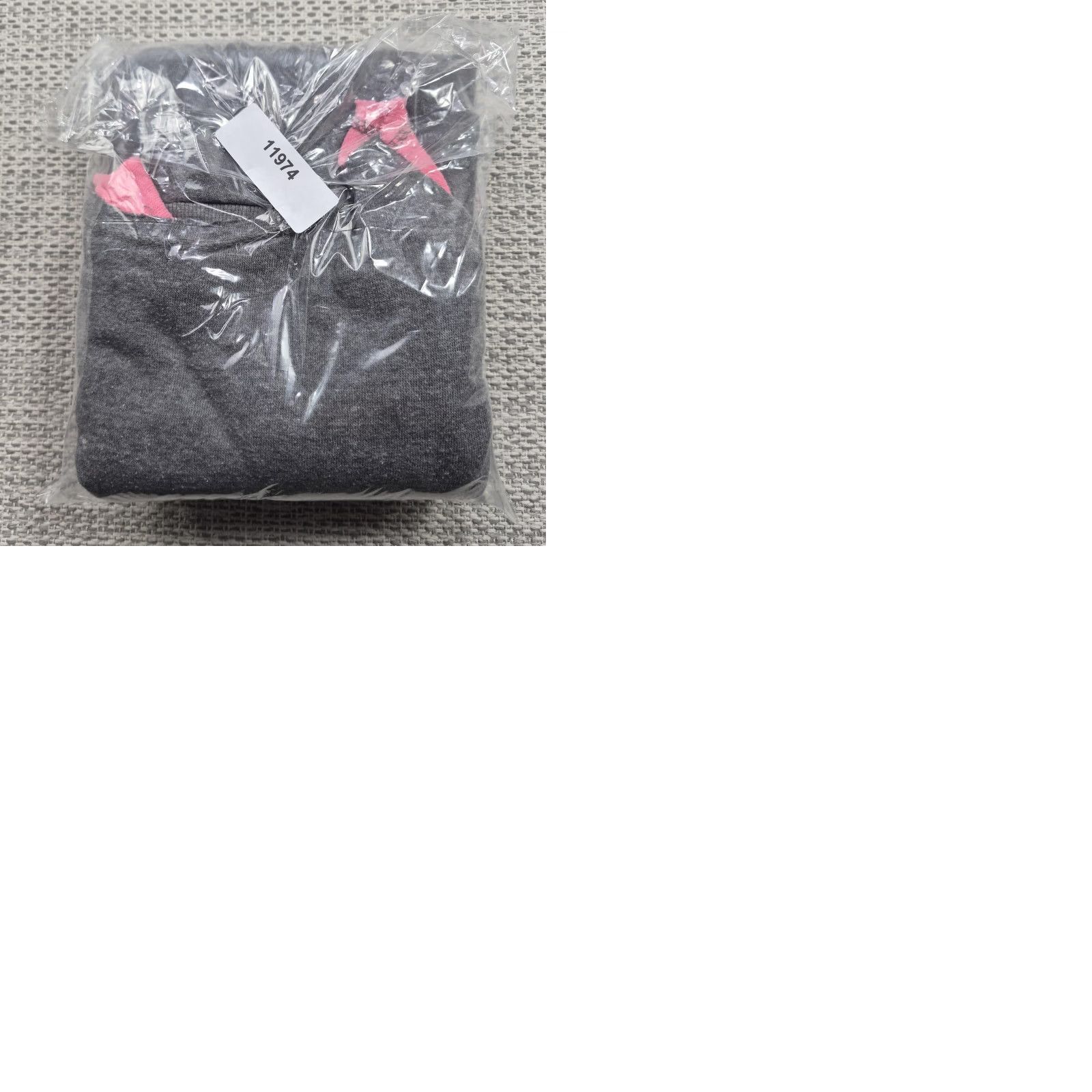 Pinko Toby Keith Sweatshirt Womens Large Gray Pink Heart Flag Graphic Fleece Pullover Size L / US 10 / IT 46 - 9 Thumbnail