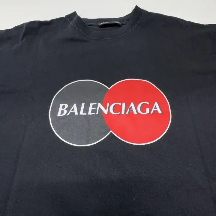 Balenciaga Balenciaga Balenciaga Logo Print Loose Fit TShirt -2507 Size US XXS / EU 40 - 6 Thumbnail