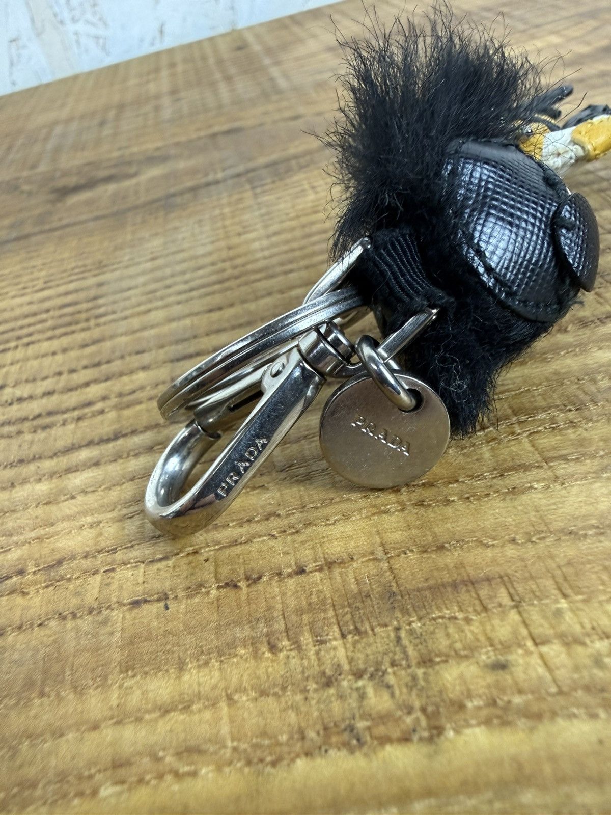 Prada Prada Ski Lady Leather Key Holder Limited Edition Bag Charm Size ONE SIZE - 6 Thumbnail