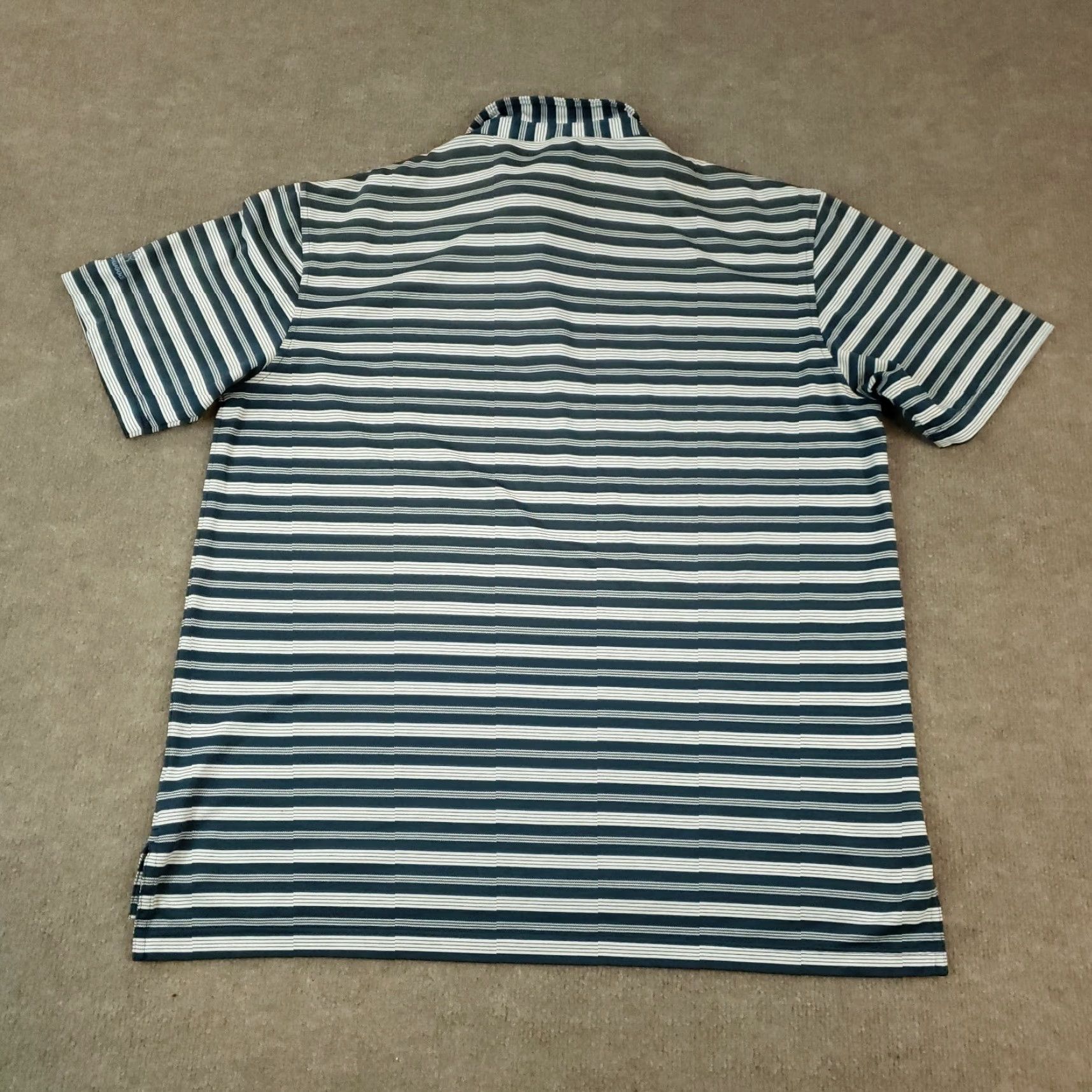 Peter Millar Peter Millar Polo Shirt Men Large Blue Striped Summer Comfort Casual Stretch Polo Shirt Men Large Blue Striped Summer Comfort Casual Stretch Size US L / EU 52-54 / 3 - 7 Thumbnail