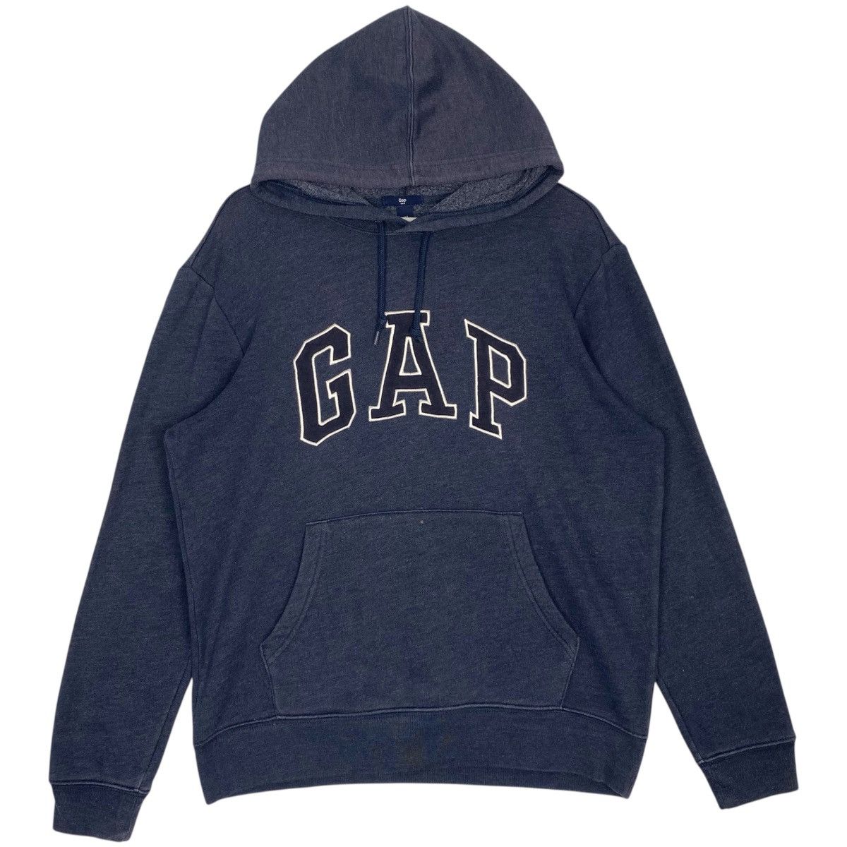 Vintage Vintage Gap Zip Hoodie Blue Pullover Jumper Size L Size US L / EU 52-54 / 3 - 1 Thumbnail