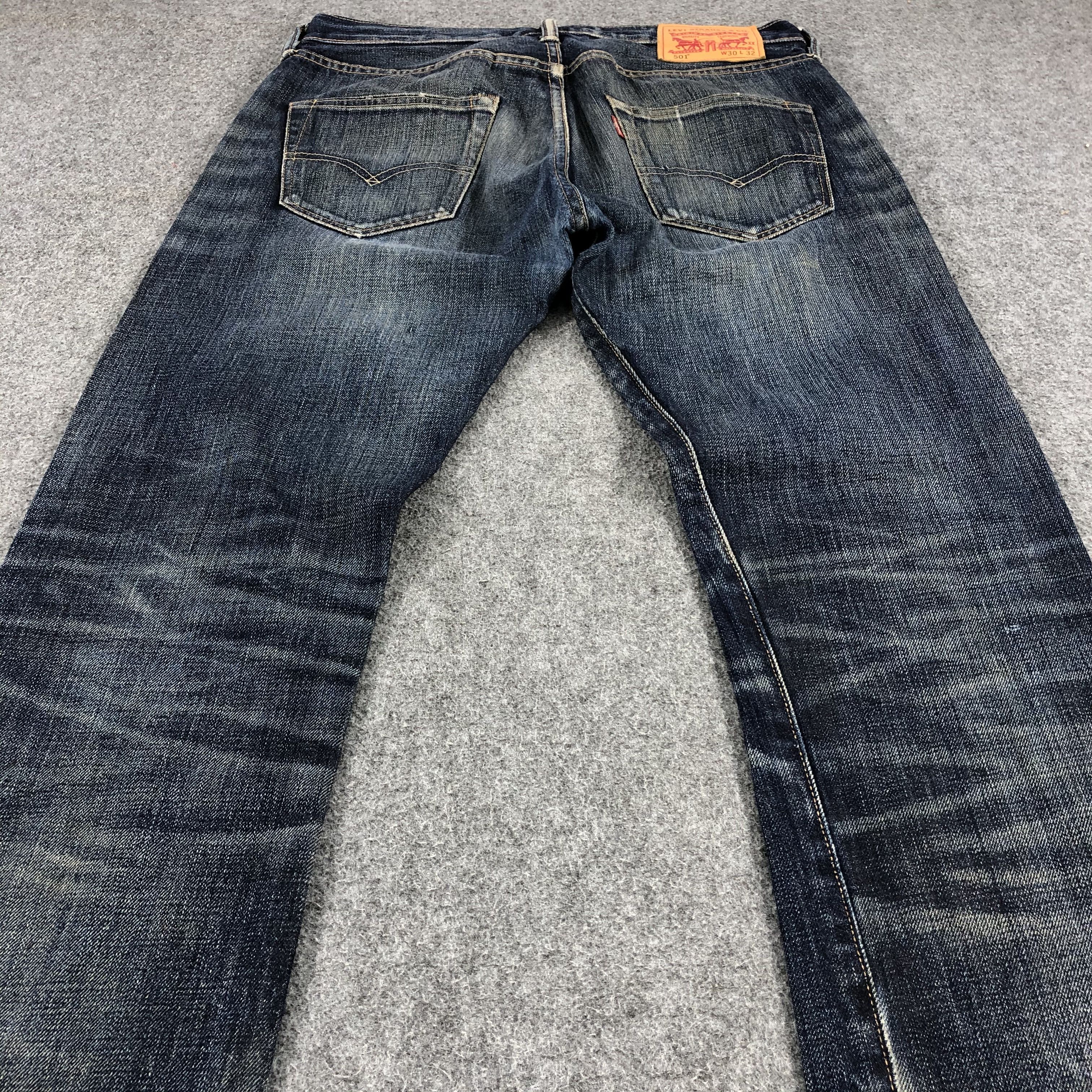 Levi's Vintage Blue Whiskers Levis 501 Jeans-JM1002 Size US 31 - 4 Thumbnail