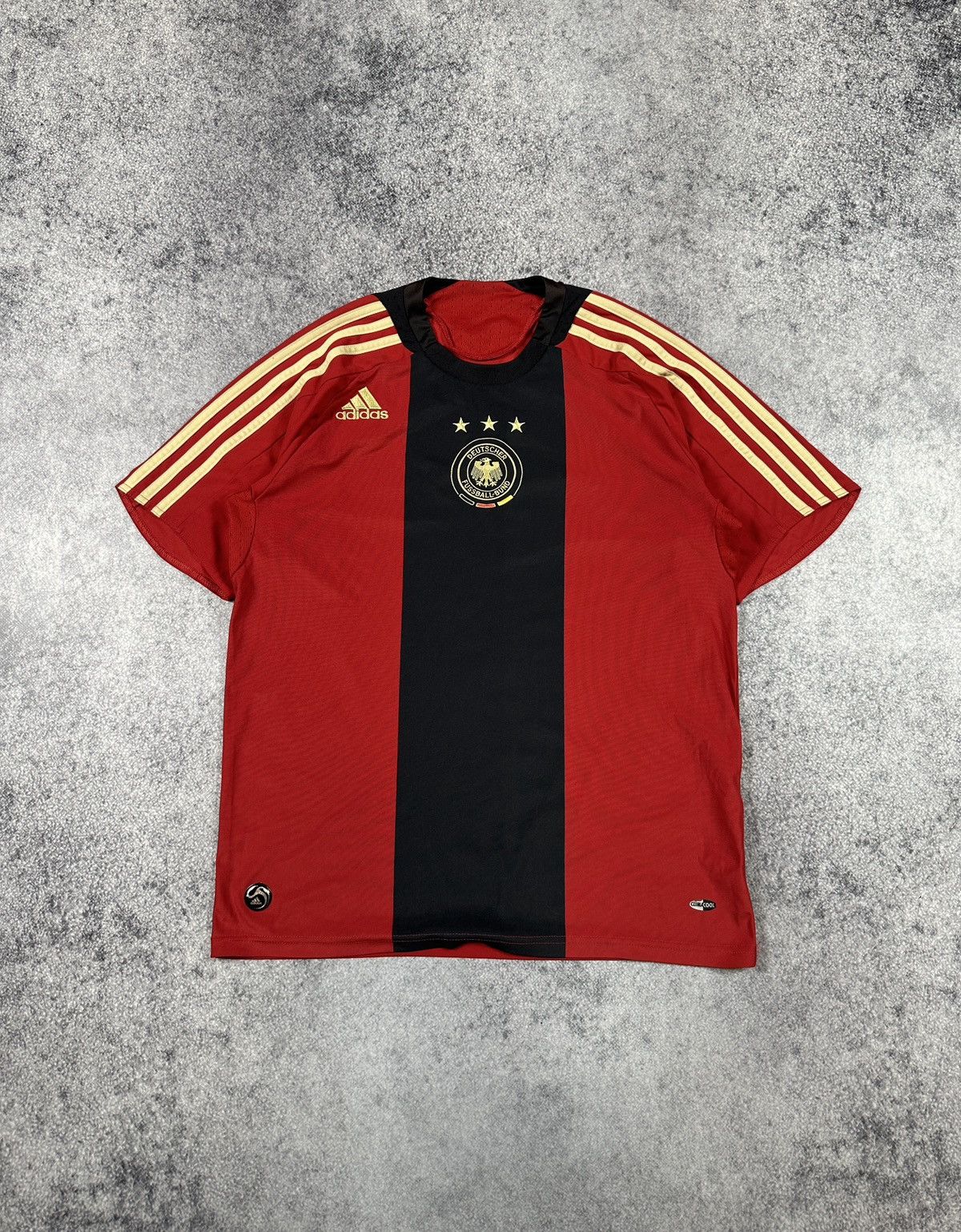 Adidas Adidas Germany Black Soccer Jersey Blokecore XL Rare 08/09 Size US XL / EU 56 / 4 - 1 Thumbnail