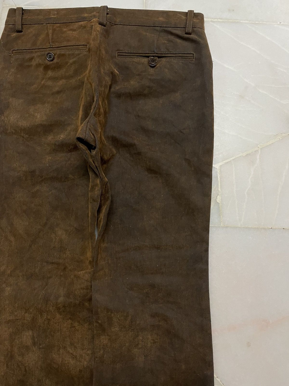 Vintage Flare💥90s Adam Et Rope Workwear Vintage Fades Rare Pants Size US 29 - 19 Thumbnail
