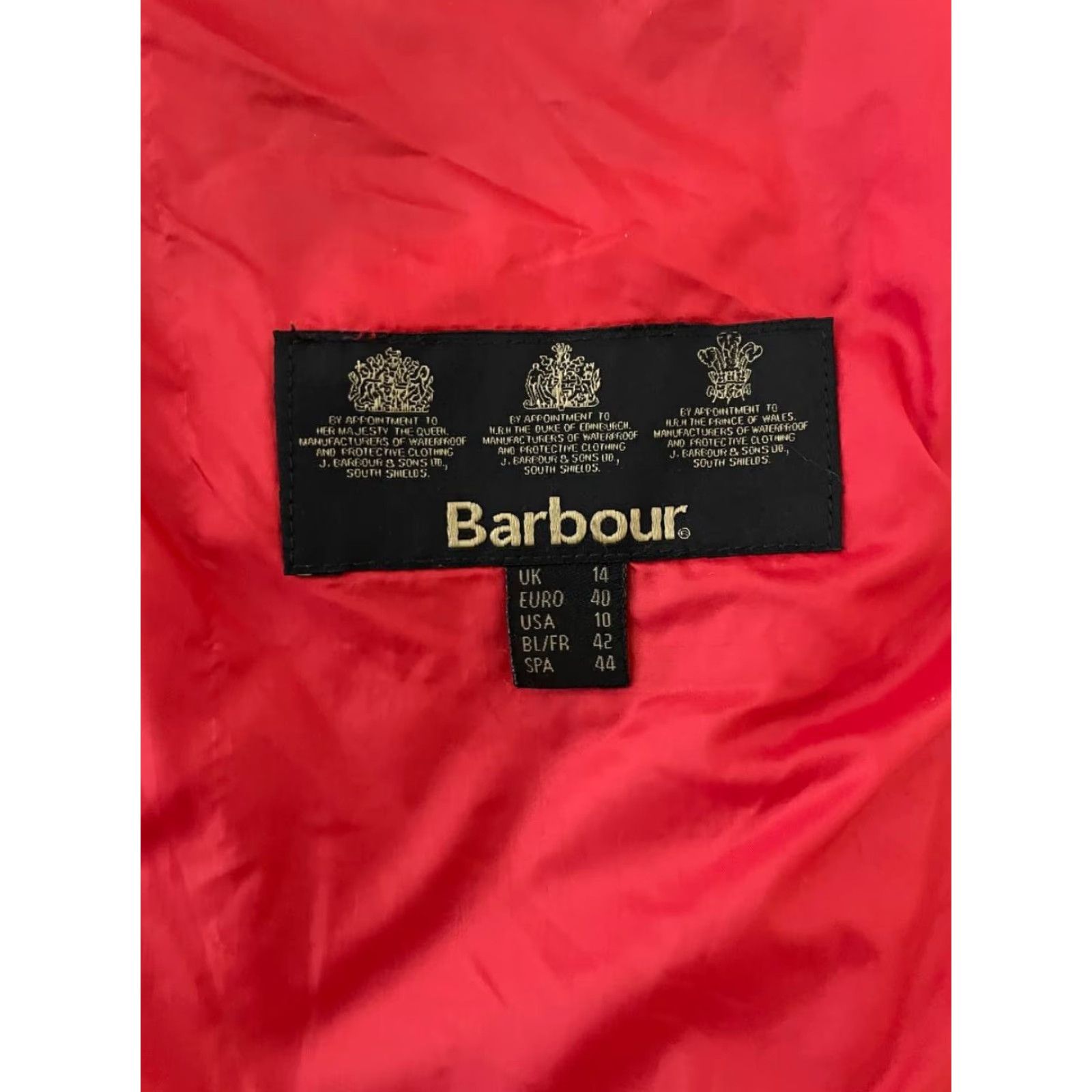 Barbour Barbour Jacket Womens Size 40 Red Long Sleeve Full Zip Pockets 40 Barbour Womens Jacket Red Long Sleeve Zip Pockets Regular Fit Adult Womens Size S / US 4 / IT 40 - 3 Thumbnail