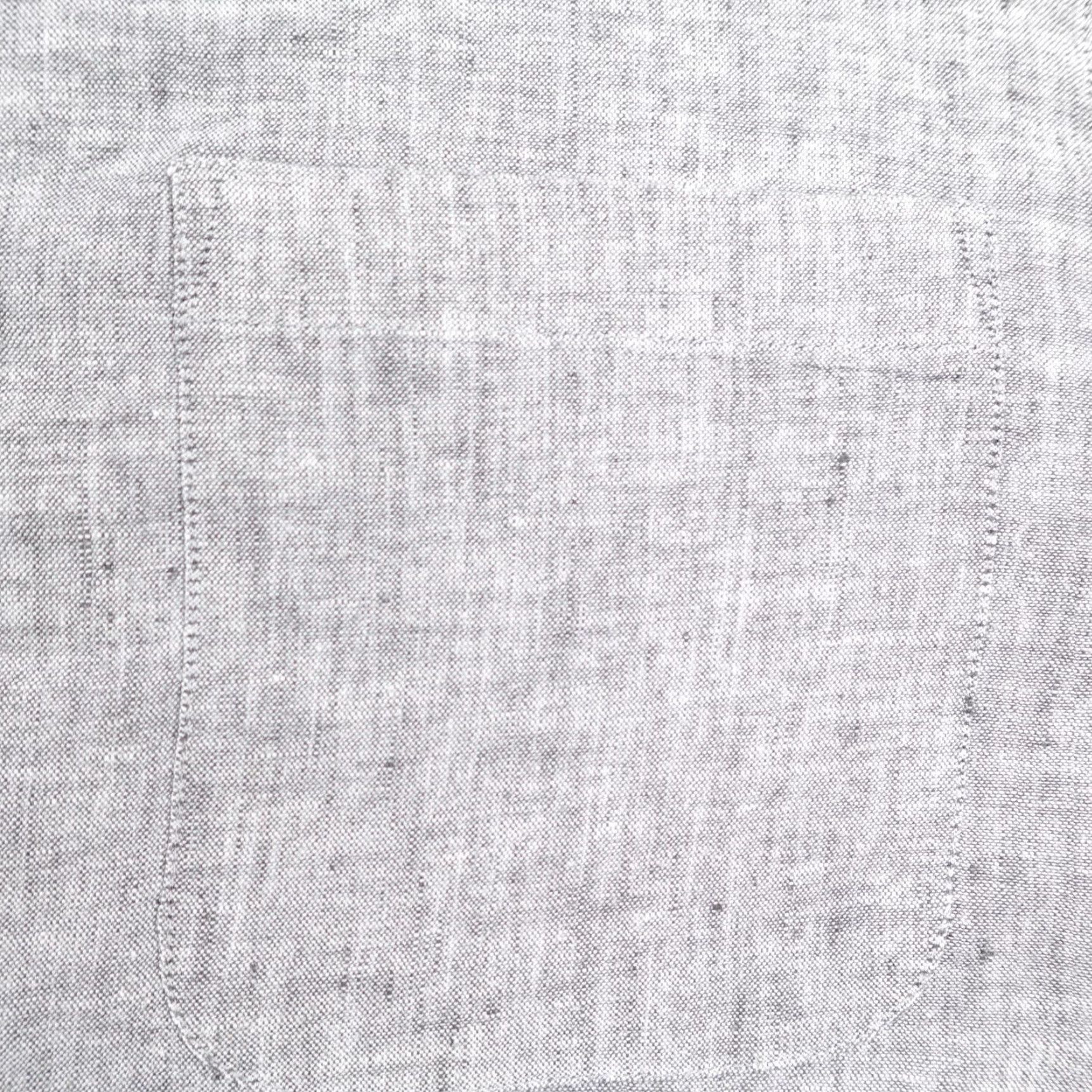 Orvis Orvis Shirt Mens Medium Gray Performance Linen Blend Button Up Classic Fit Sleeve Long Sleeve Button-Down Collar-Down Pockets Size US M / EU 48-50 / 2 - 3 Thumbnail