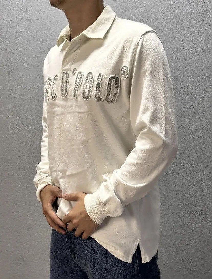 Japanese Brand × Vintage Vintage Long Sleeve Marc Polo Rugby SK8 y2k Faded Size US M / EU 48-50 / 2 - 3 Thumbnail