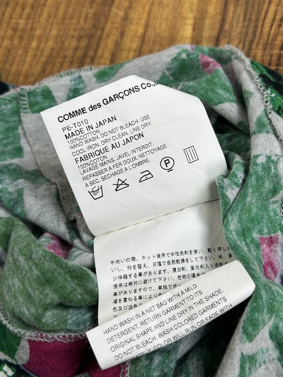 Comme des Garcons Homme Plus 00s Comme Des Garcons Homme Plus 2001 Rei Kawakubo AOP Tee Size US S / EU 44-46 / 1 - 8 Thumbnail