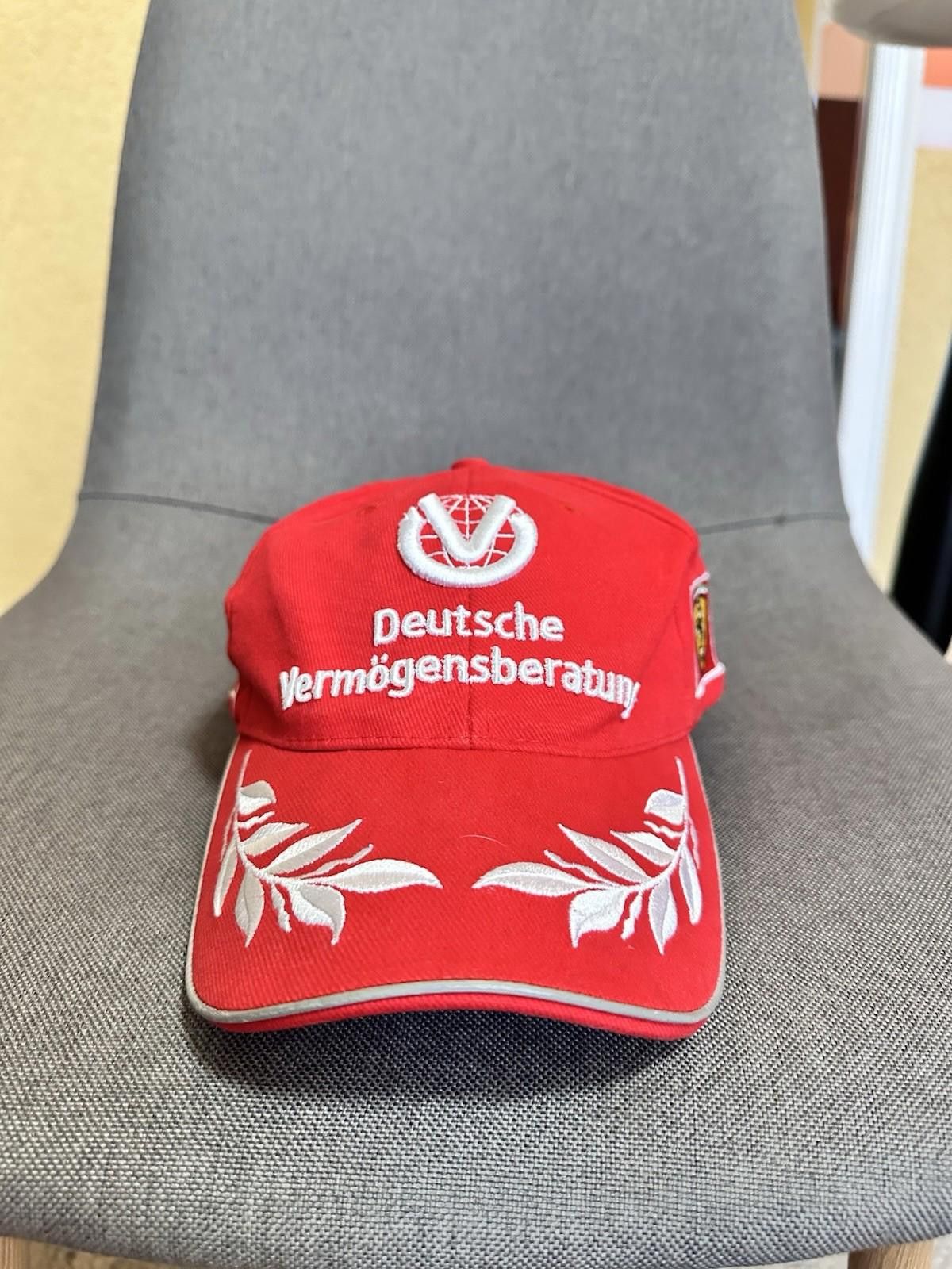 Ferrari Michael Schumacher Ferrari F1 Formula 1 One Cap Vintage Size ONE SIZE - 2 Thumbnail