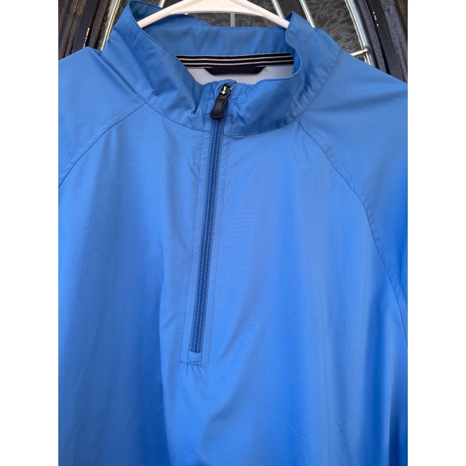 Adidas Adidas ClimaProof Wind XL Blue Windbreaker Jacket Size US XL / EU 56 / 4 - 4 Thumbnail