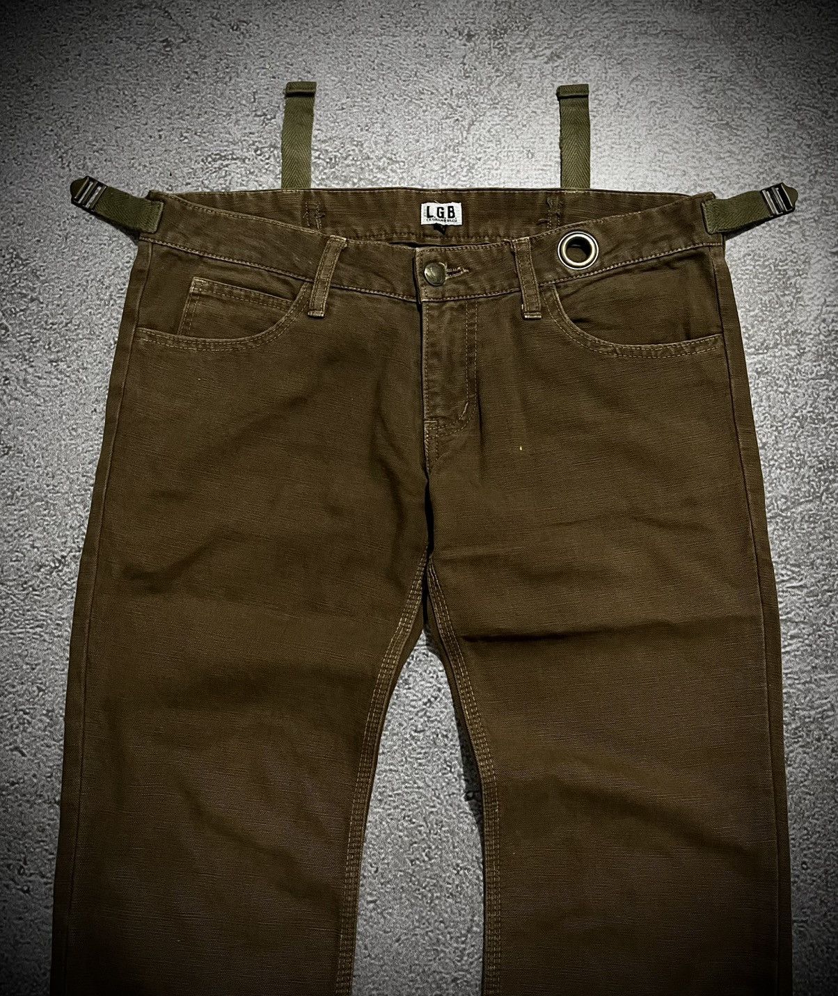 Le Grande Bleu (L.G.B.) Rare L.G.B Le Grande Bleu Kanvas Pants LGB Pants Size US 28 / EU 44 - 3 Thumbnail